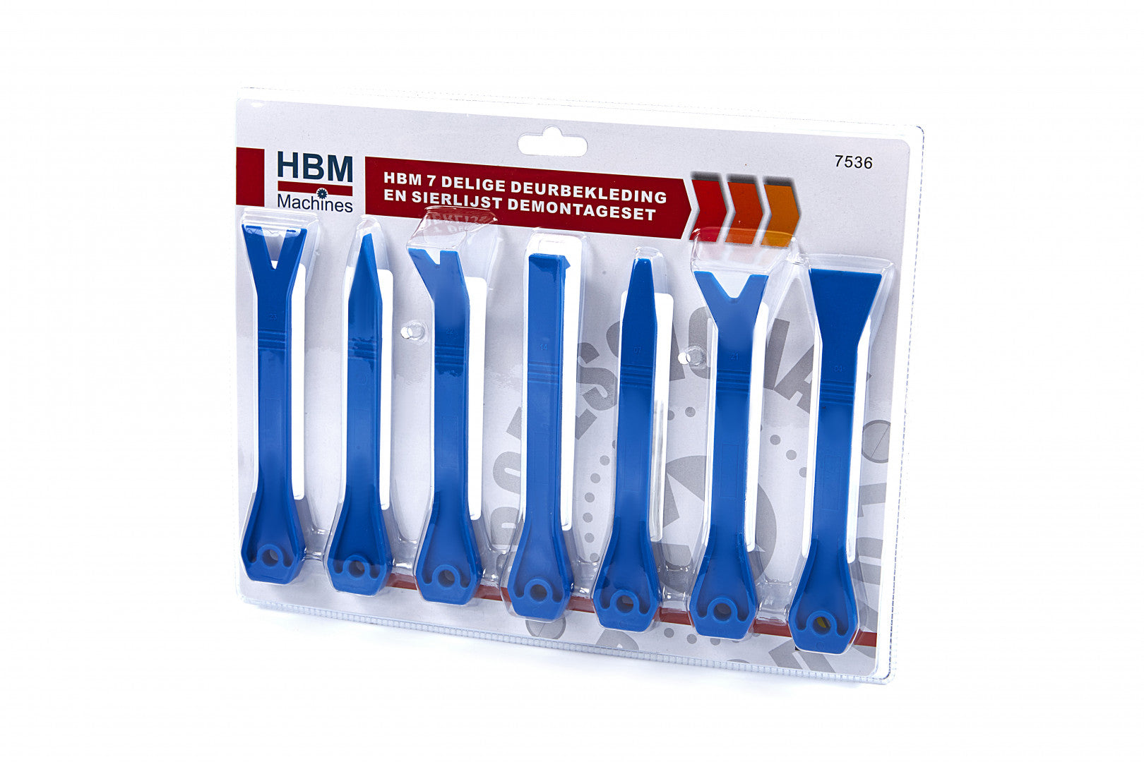 Комплект инструменти за отстраняване на тапицерия - 7 бр.