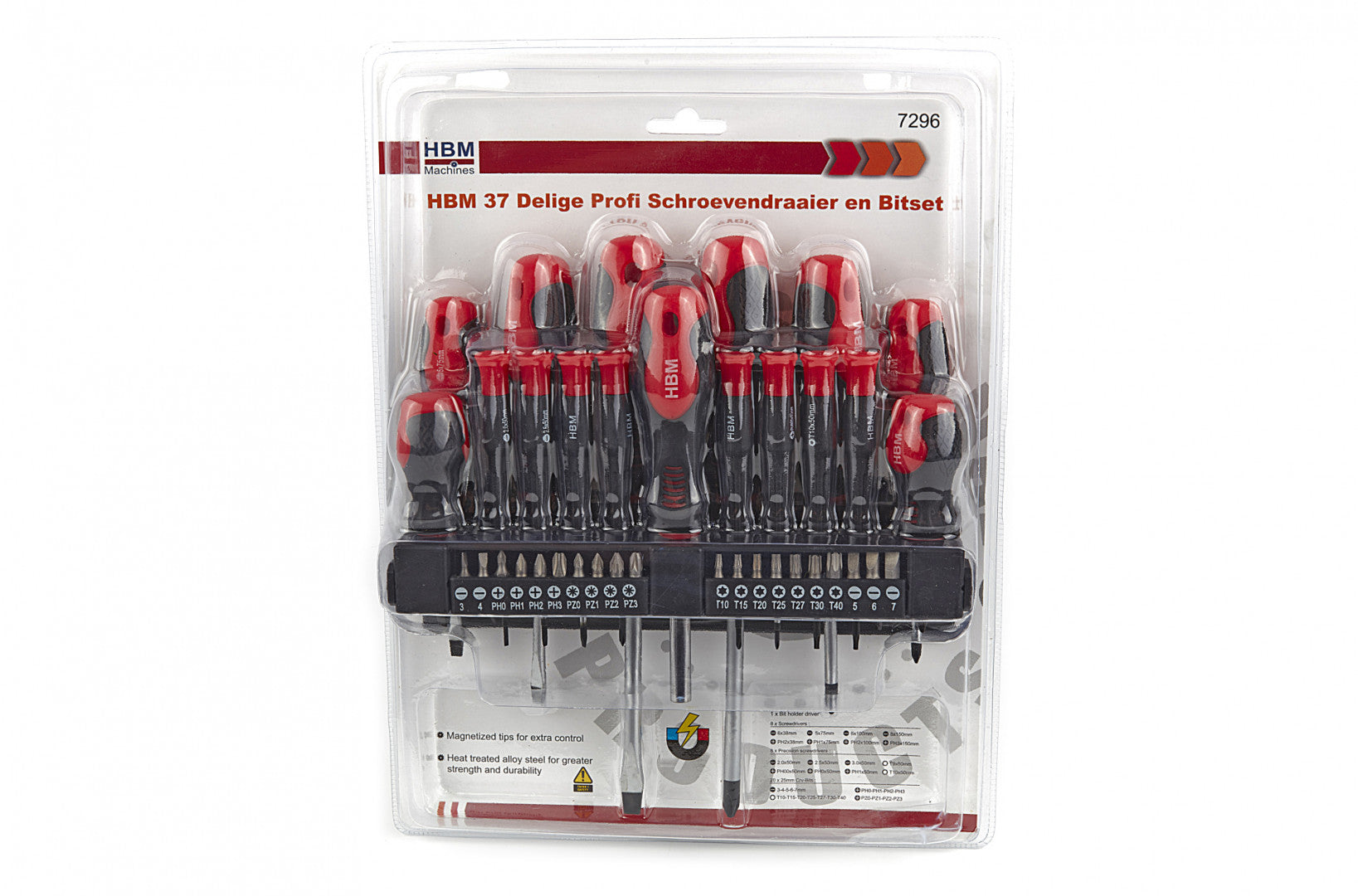 Комплект отвертки на стойка и битове