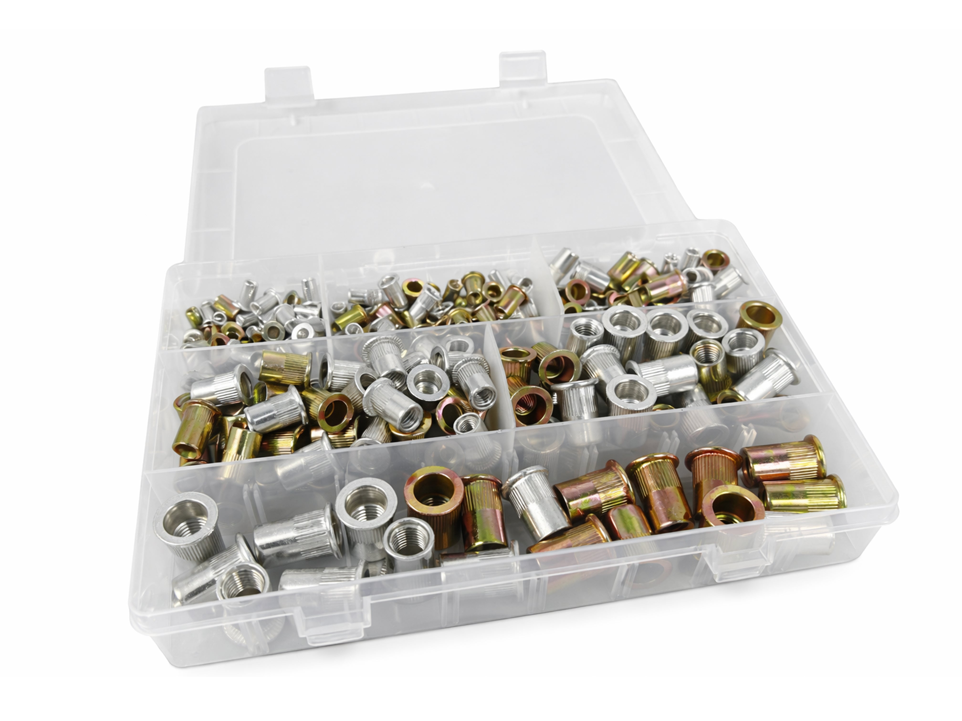 Комплект занитващи гайки М3-М10 300 части GEBO TOOLS