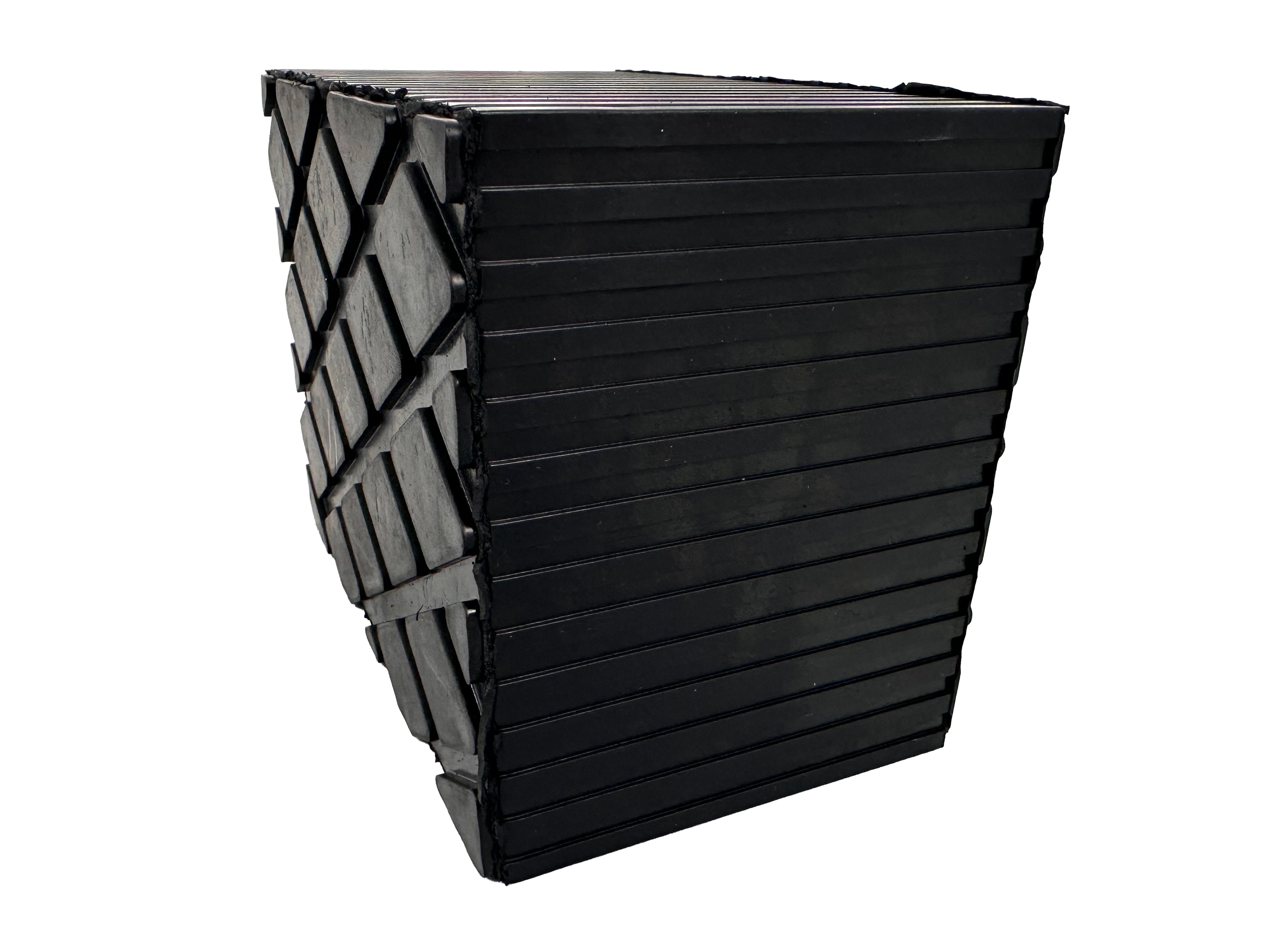 Гумен тампон квадратен за ножичен подемник 160x120х100 мм GEBO TOOLS