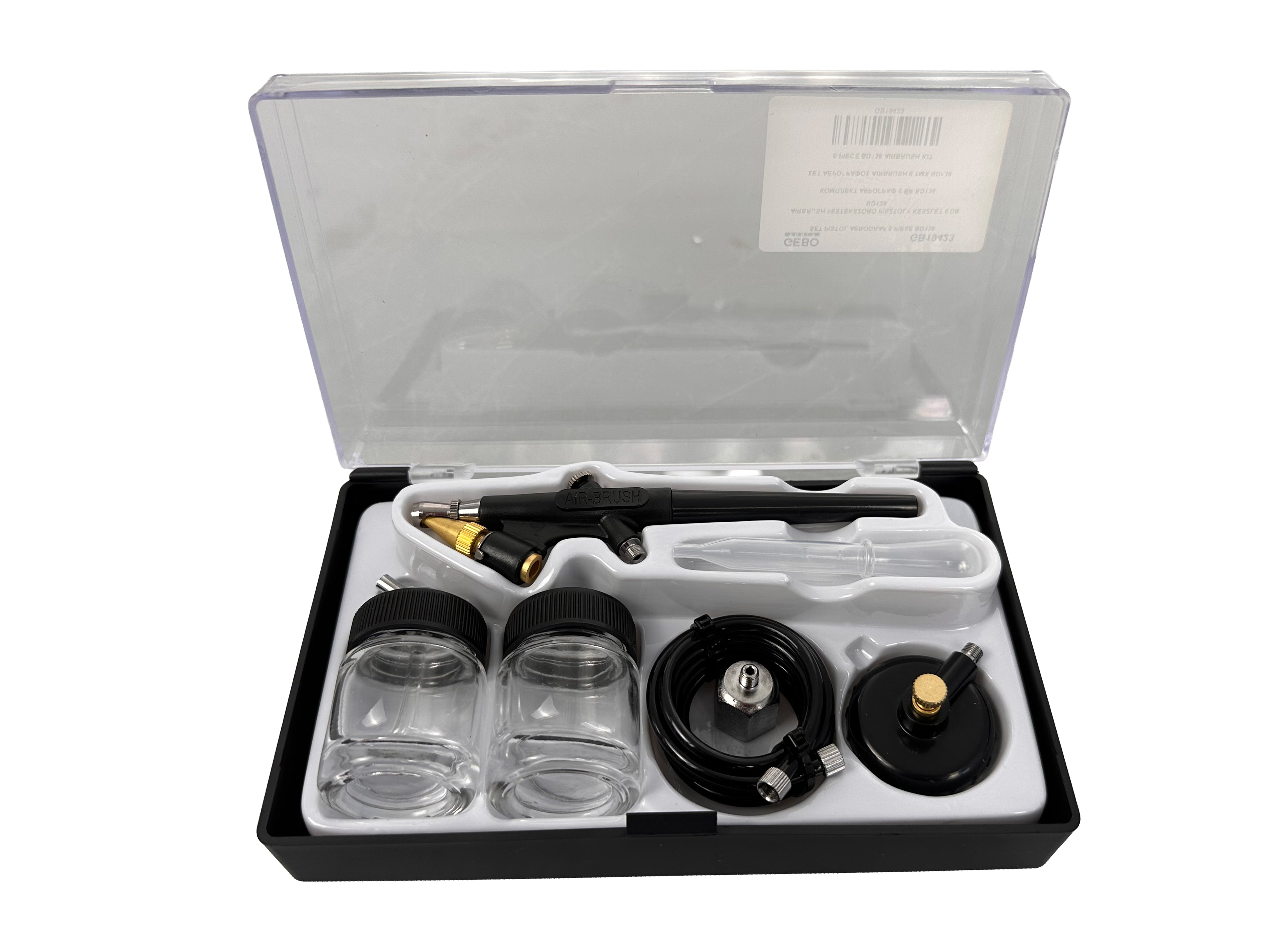 Комплект аерограф 6 бр. BD138 GEBO TOOLS