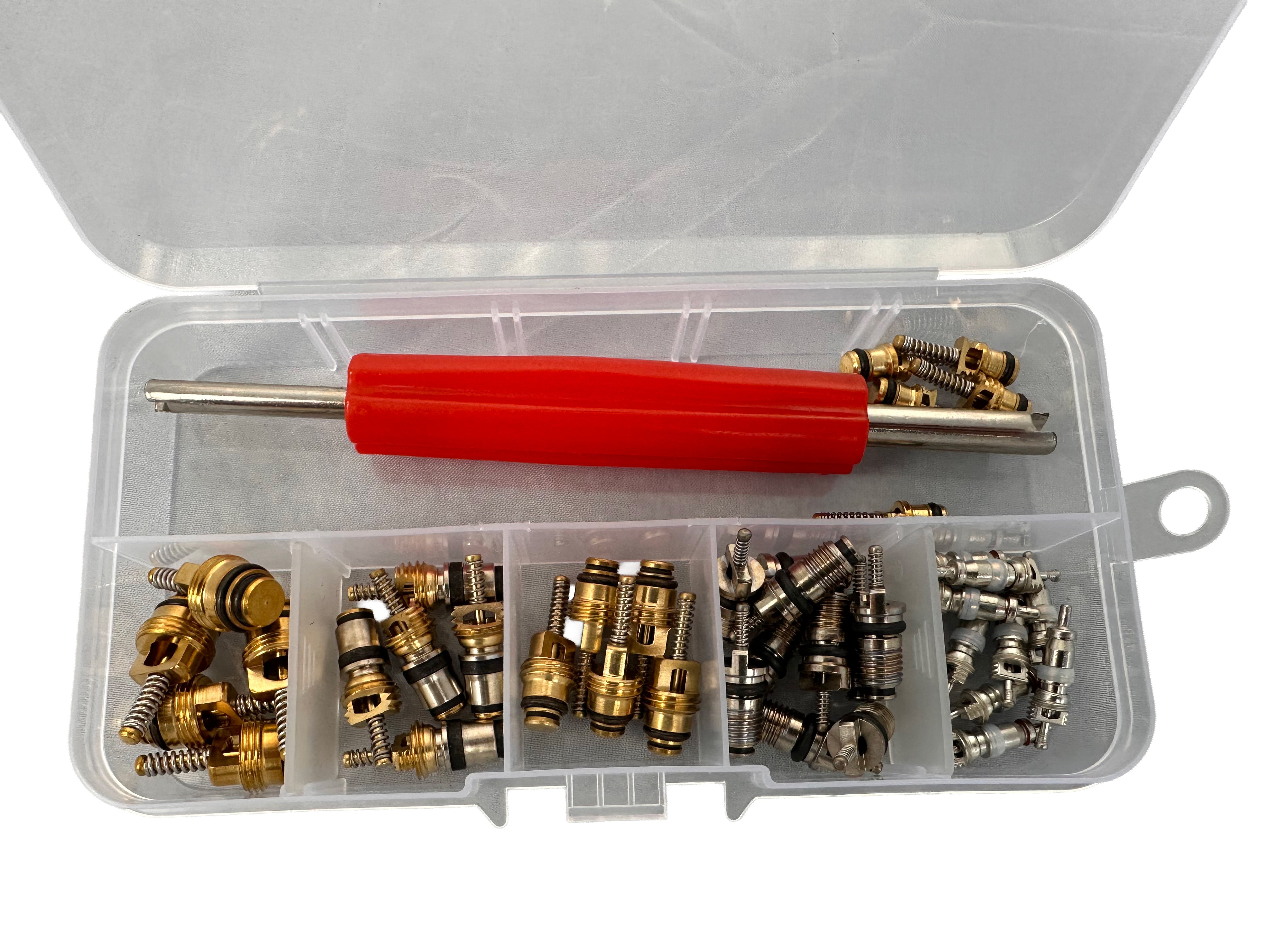 Комплект вентили за климатик, 41 бр. GEBO TOOLS