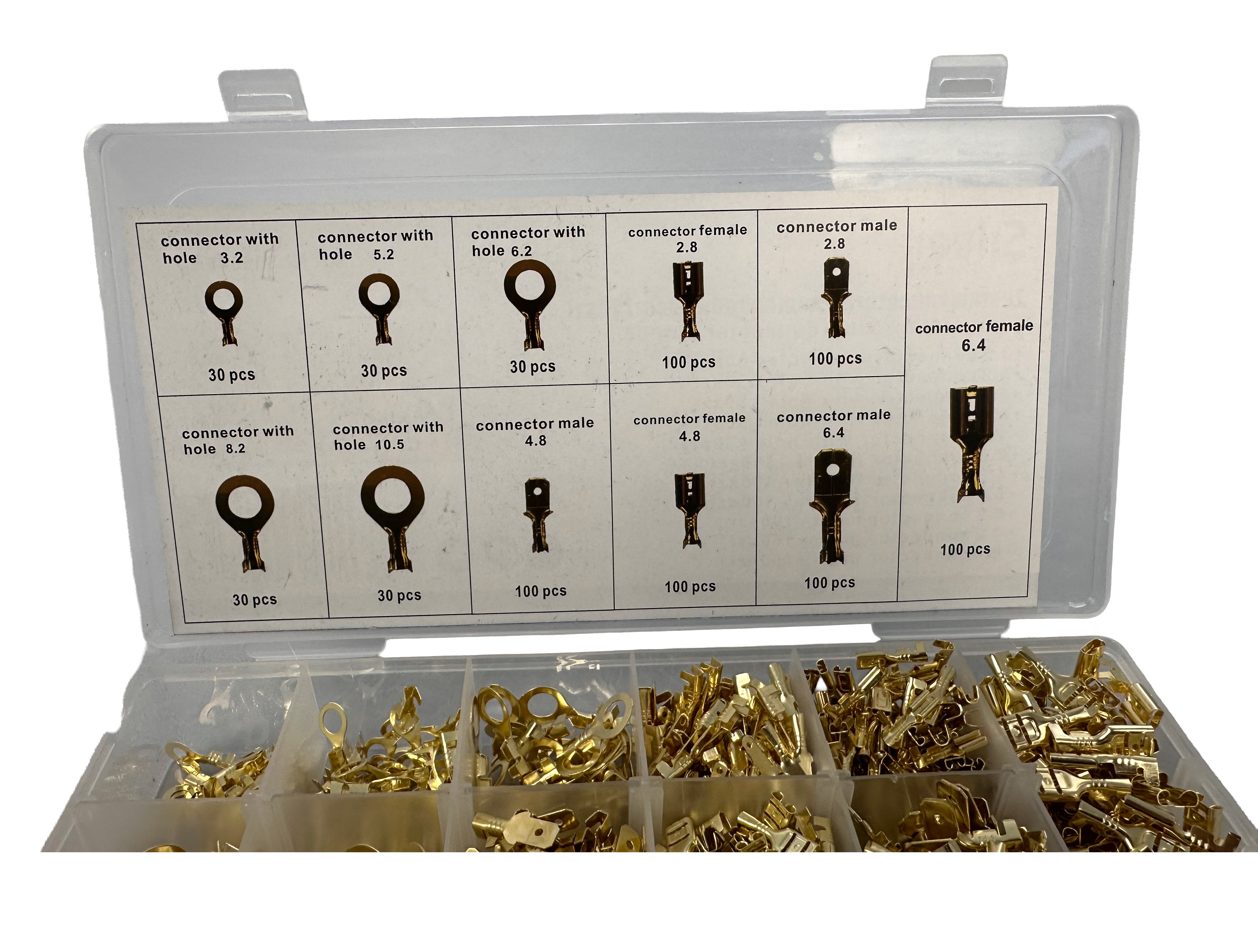 Kомплект кабелни обувки, 750 броя GEBO TOOLS