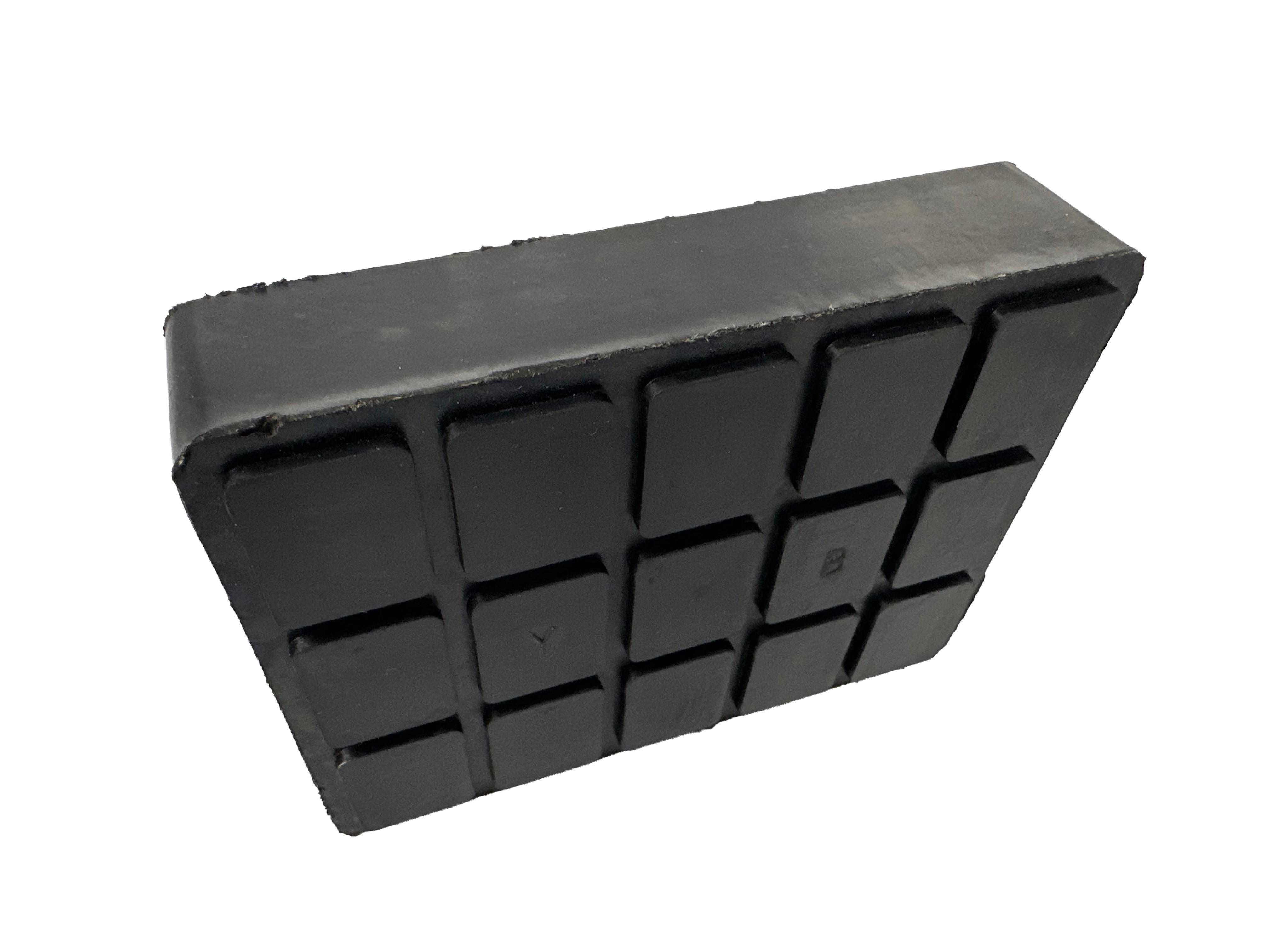 Гумен тампон квадратен за подемник тип ножица 160х120х40 мм GEBO TOOLS