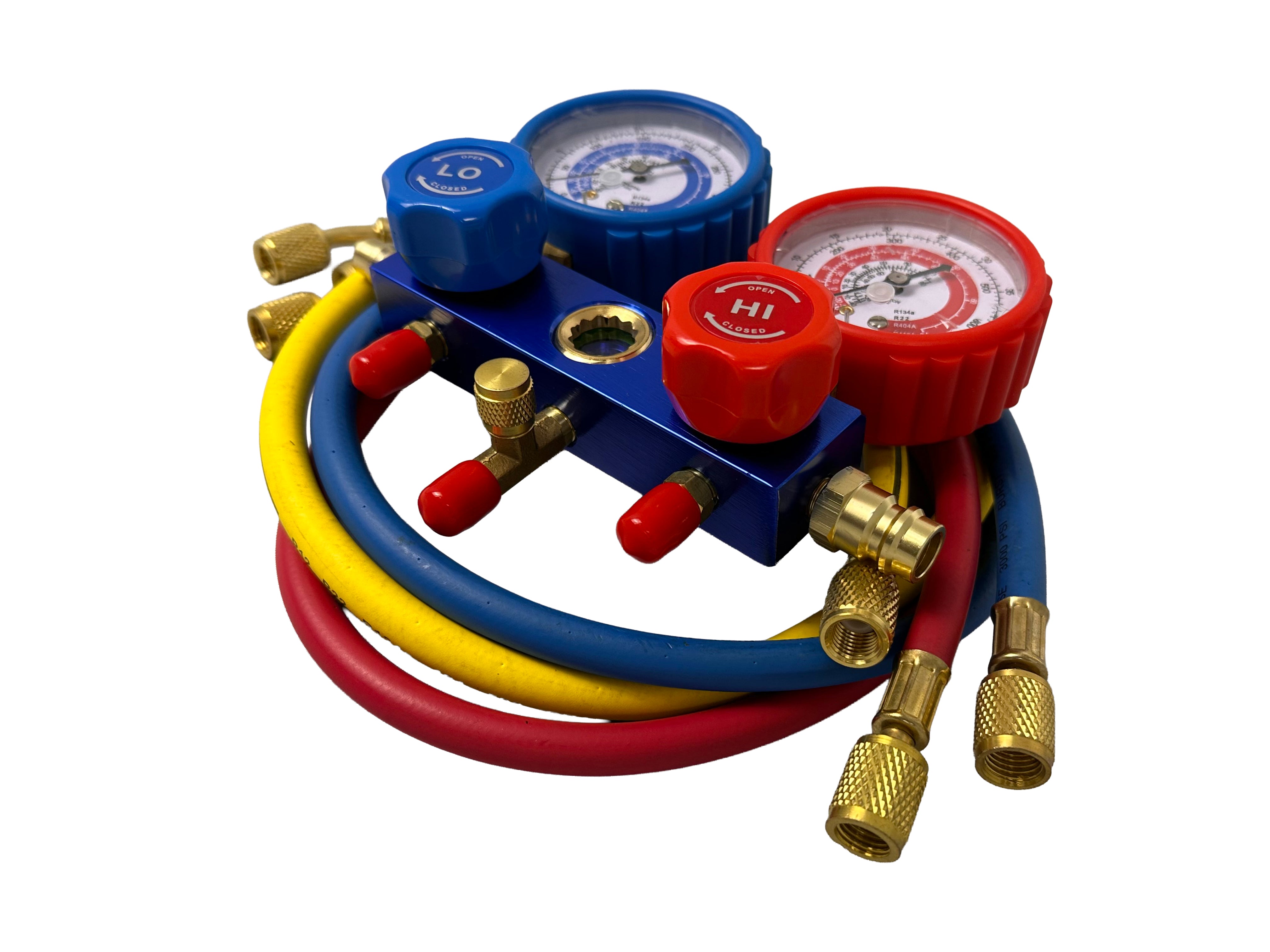 Вакуумна помпа за климатици с един етап манометър и с 2 порта 70 л/мин GEBO TOOLS