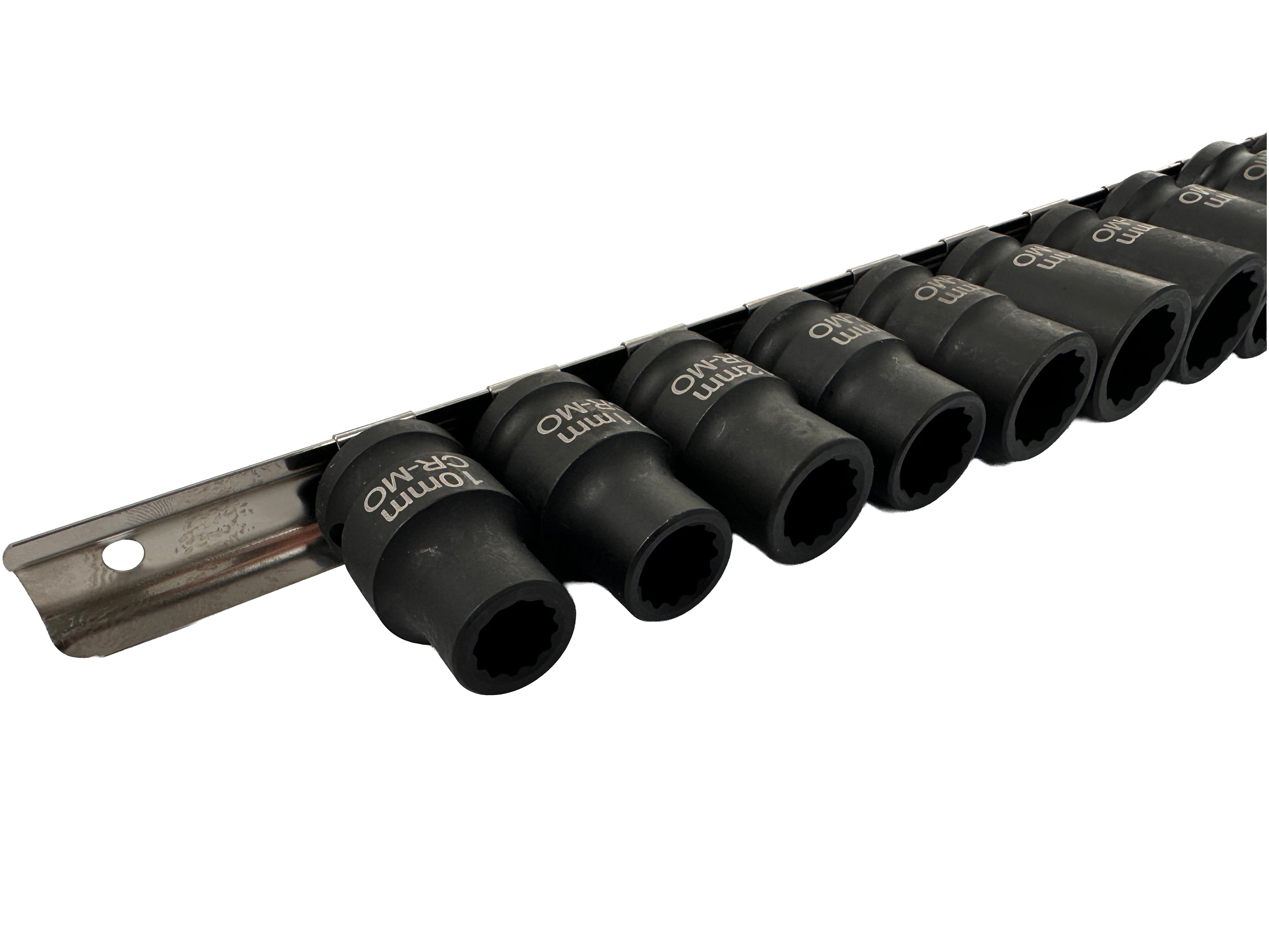 Комплект 10 ударни къси бихексагонални вложки 1/2 12 страни GEBO TOOLS