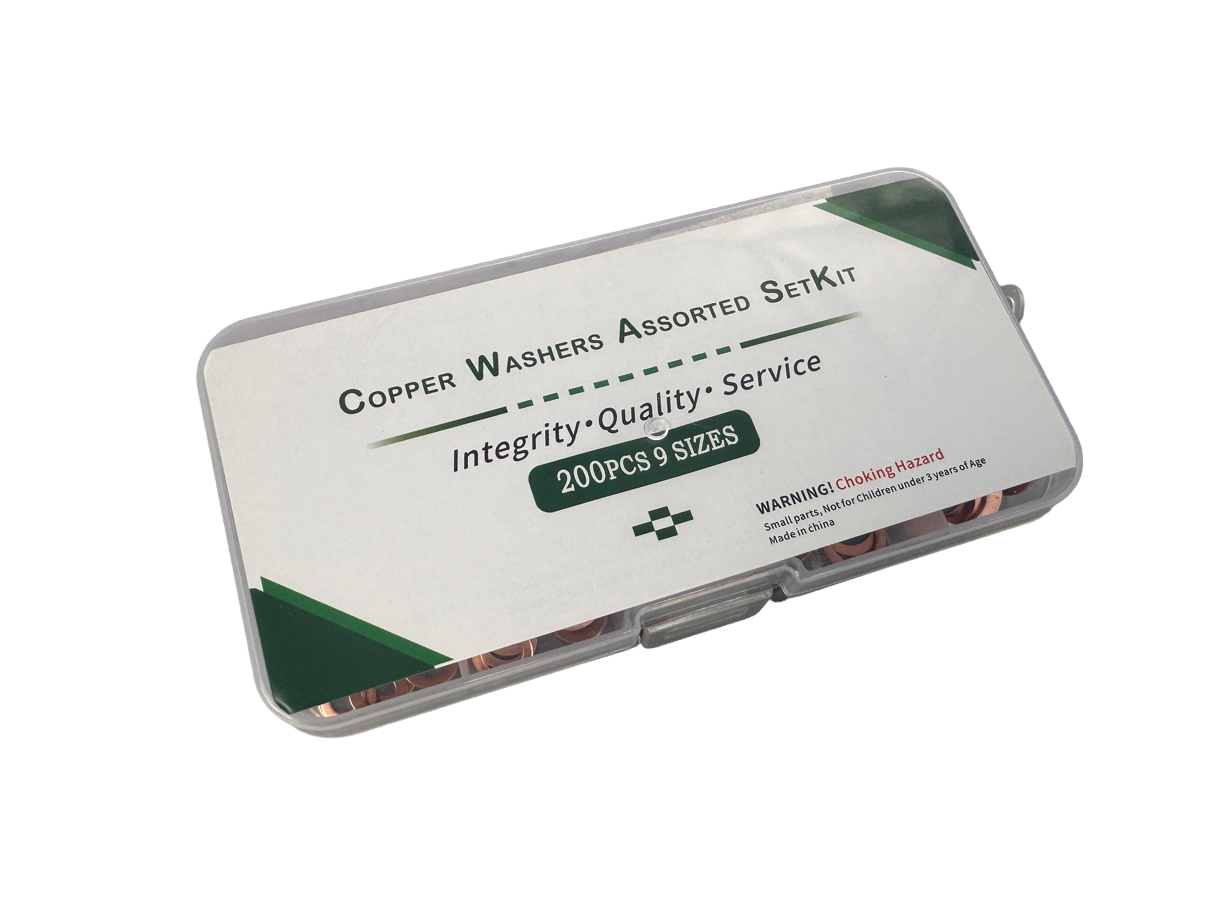 Комплект медни шайби 200 бр. GEBO TOOLS