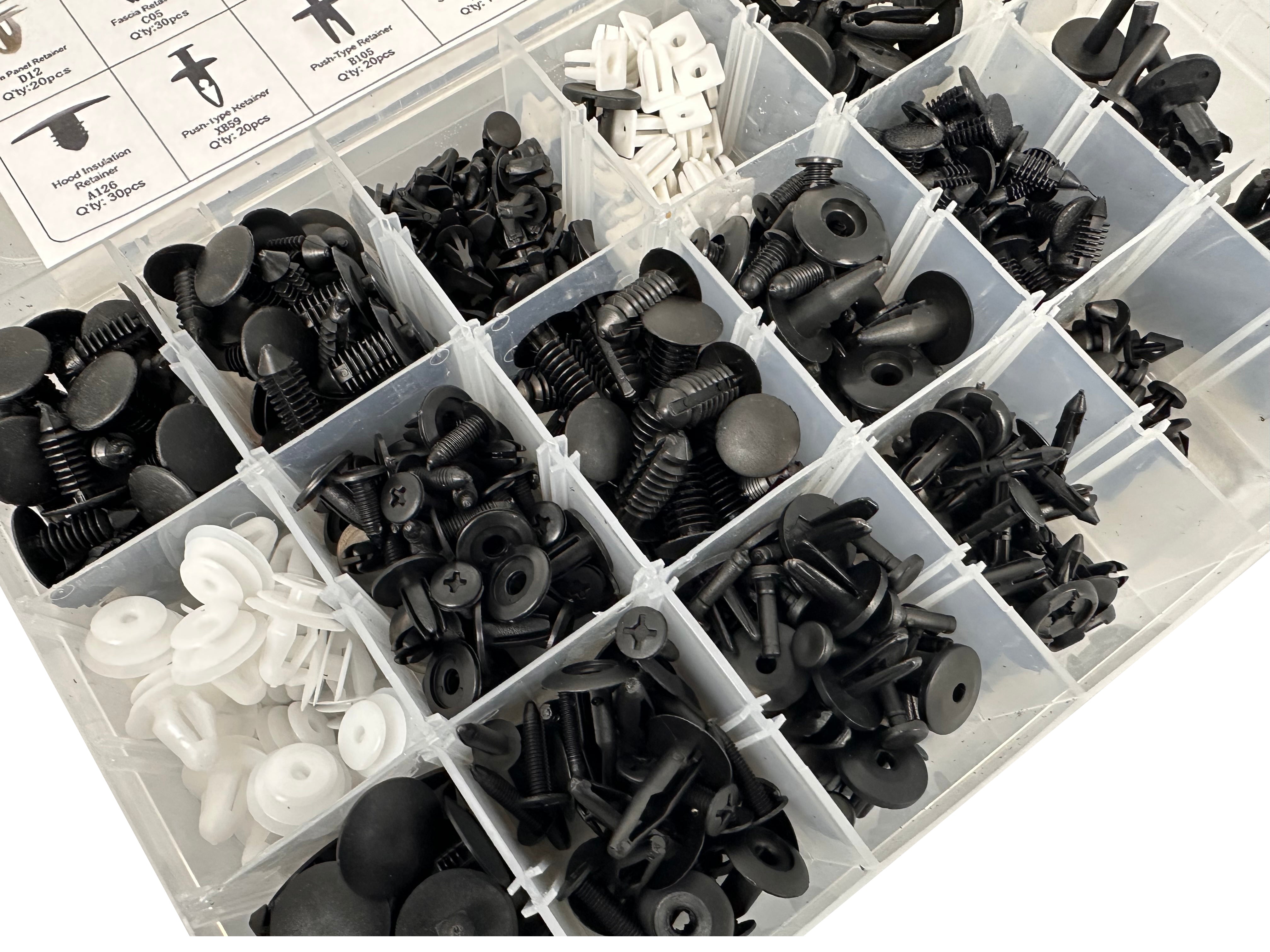 Комплект авто клипсове за кори ford 415 бр. GEBO TOOLS