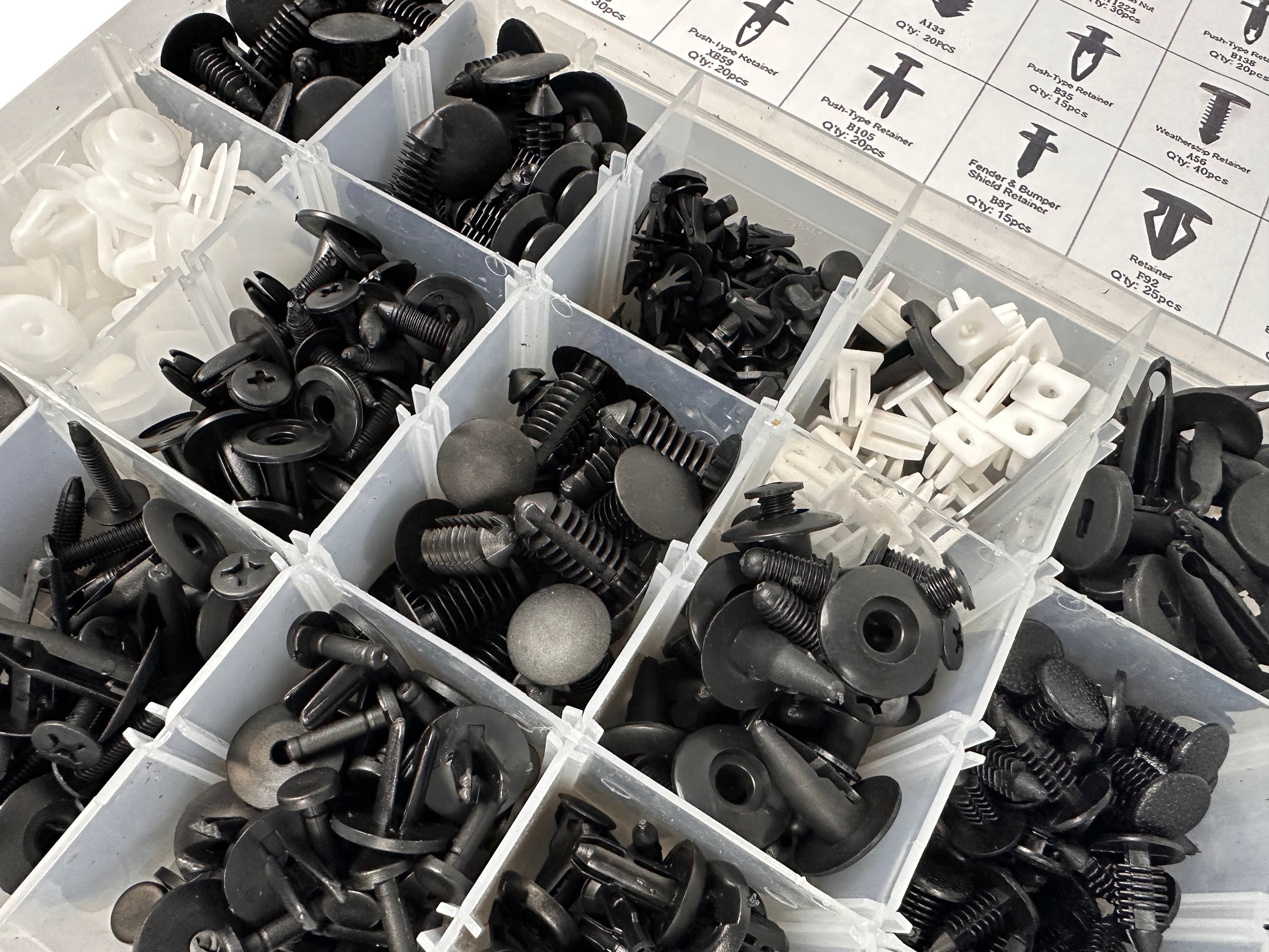 Комплект авто клипсове за кори ford 415 бр. GEBO TOOLS