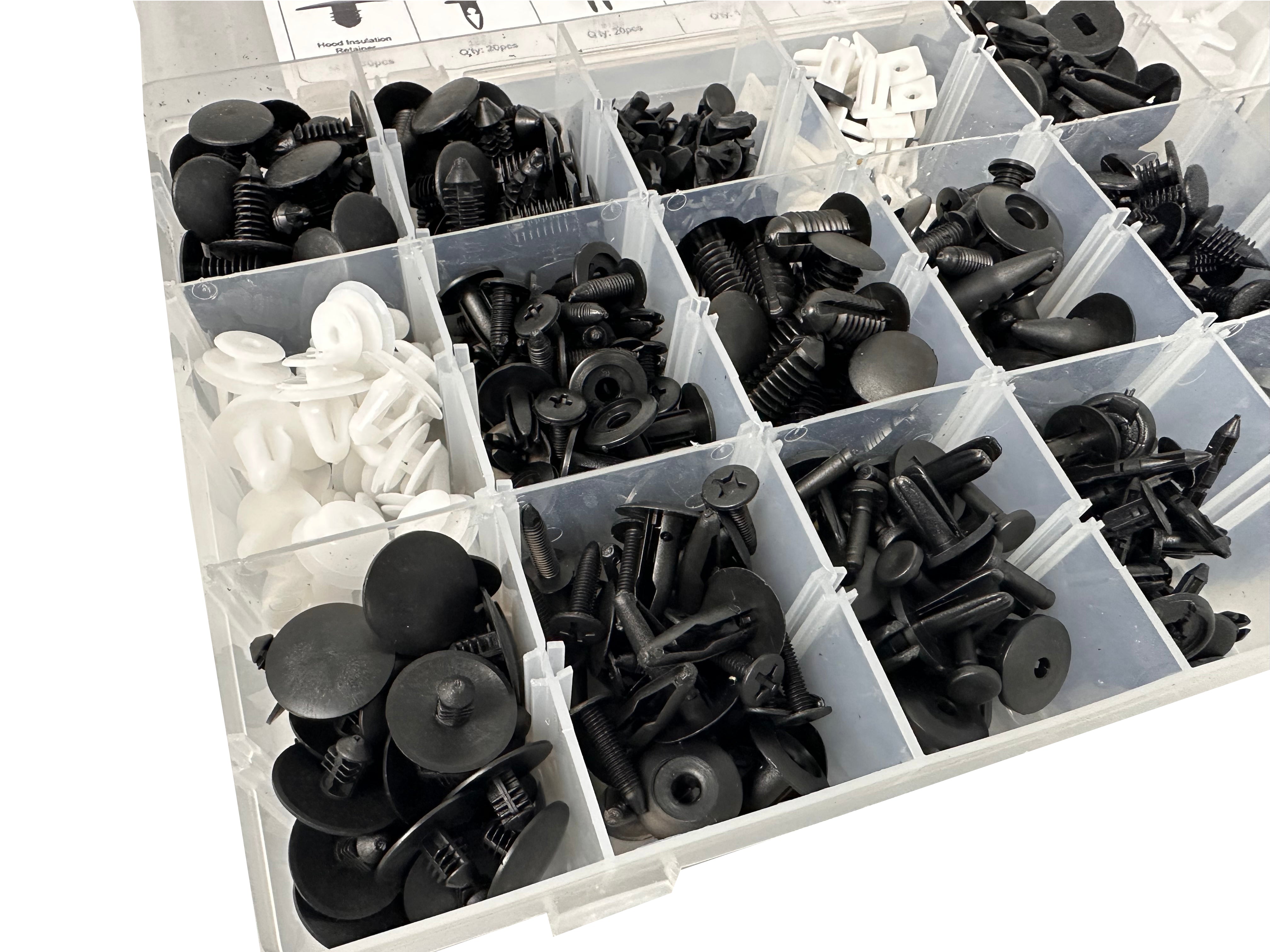 Комплект авто клипсове за кори ford 415 бр. GEBO TOOLS