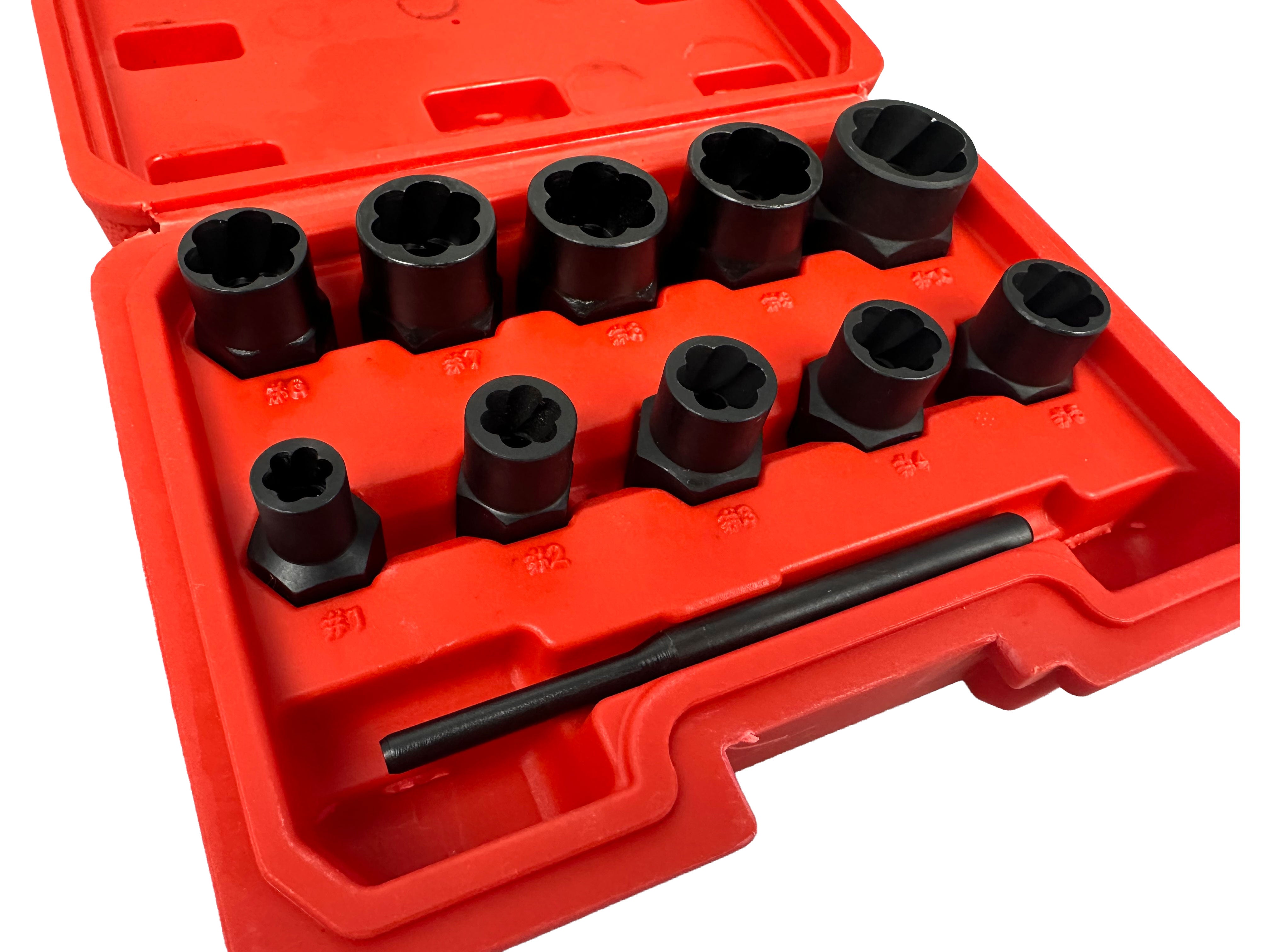 Комплект вложки за износени винтове 9-19 мм 11 части GEBO TOOLS