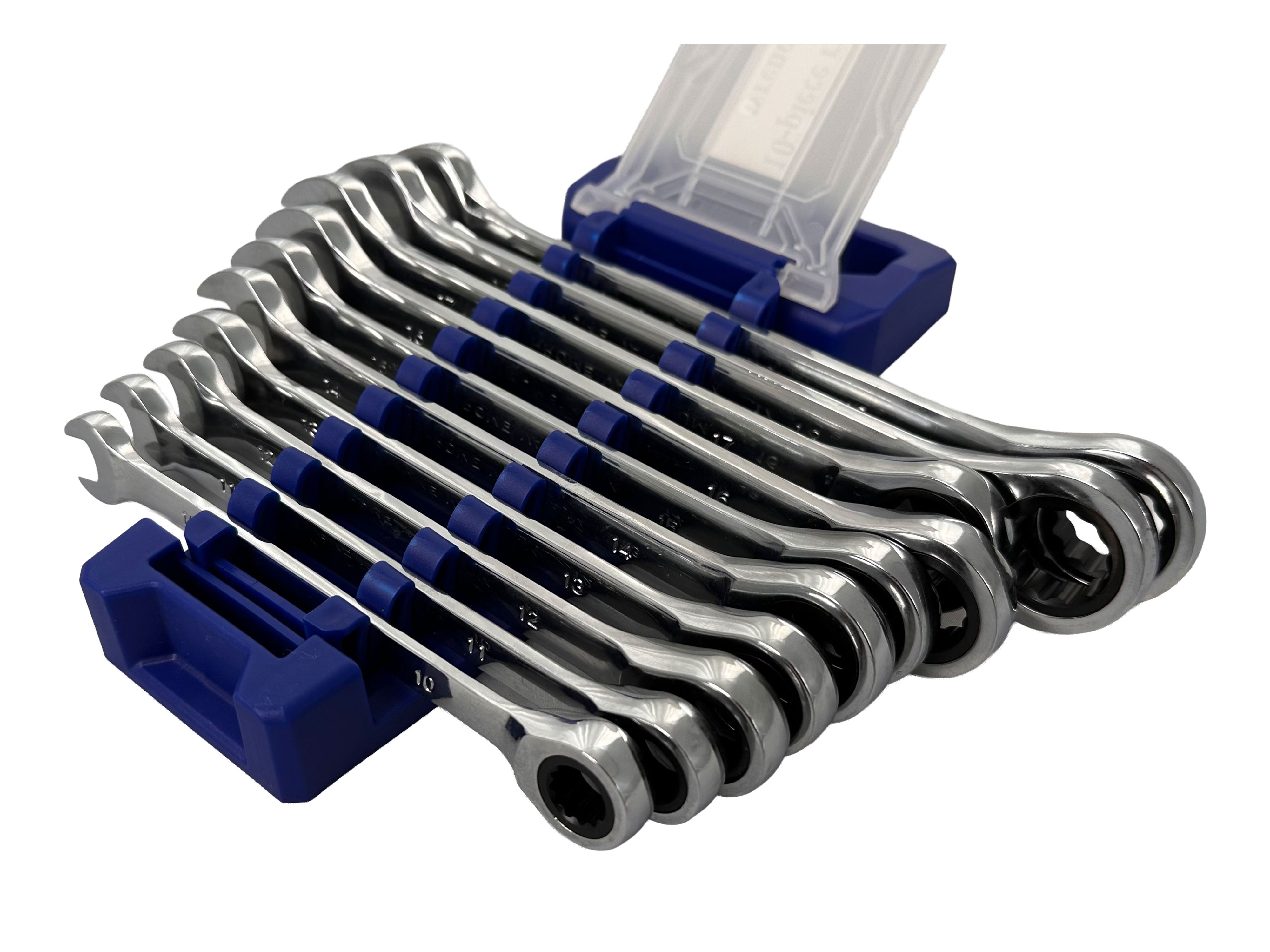 Комплект комбинирани къси гаечни ключове 10-19 мм GEBO TOOLS