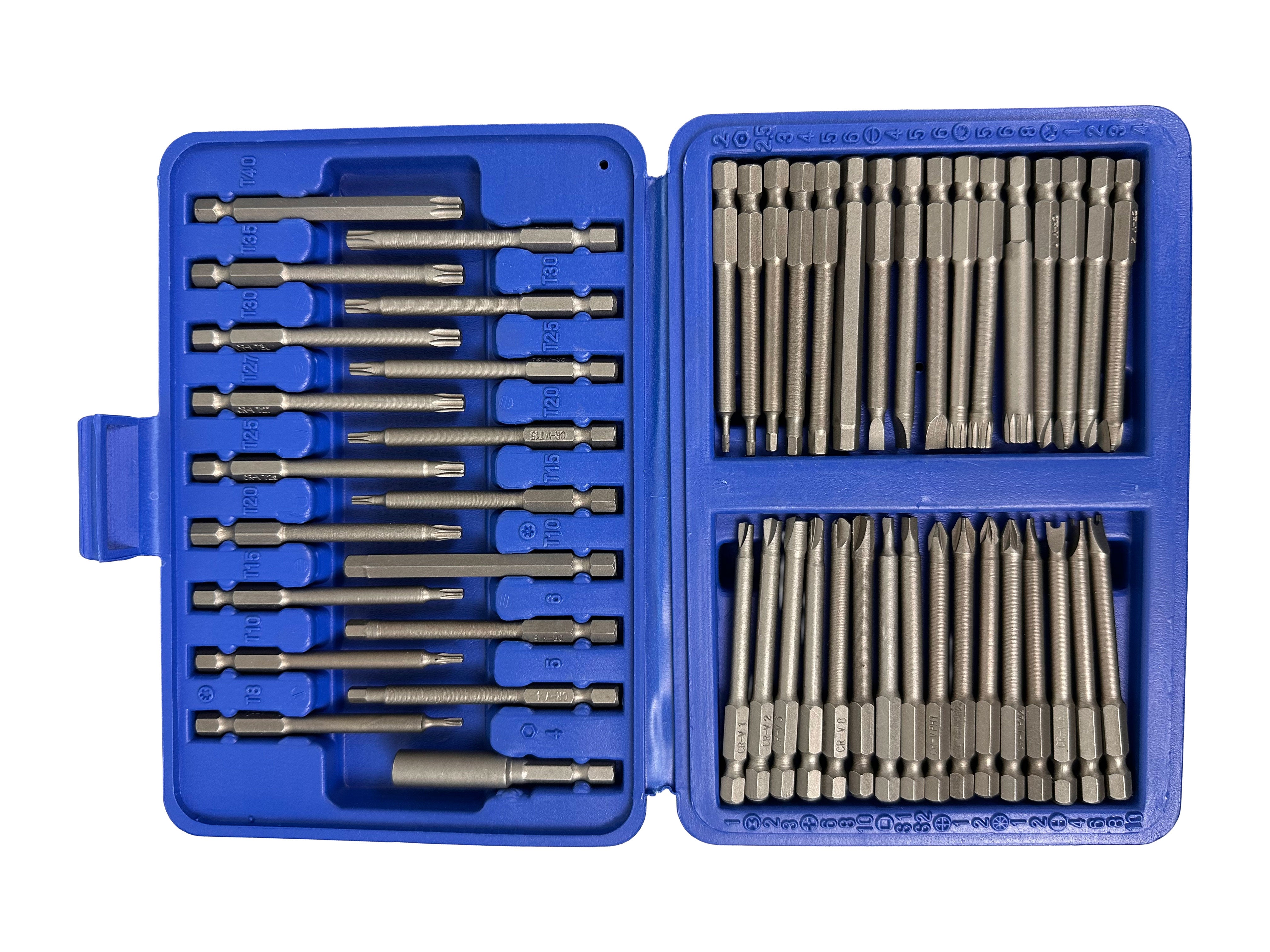 Комплект 50 дълги бита за бормашина GEBO TOOLS