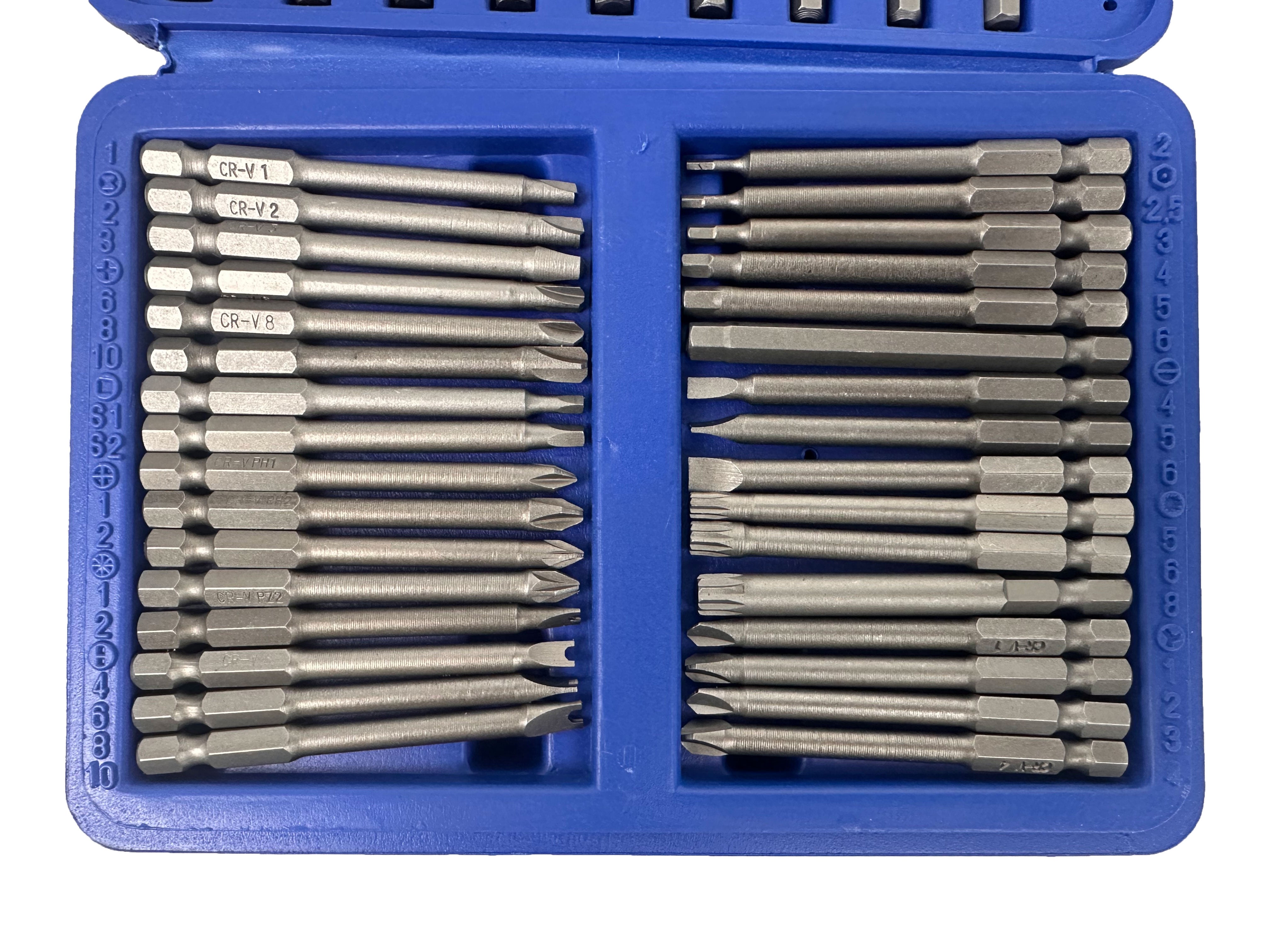 Комплект 50 дълги бита за бормашина GEBO TOOLS