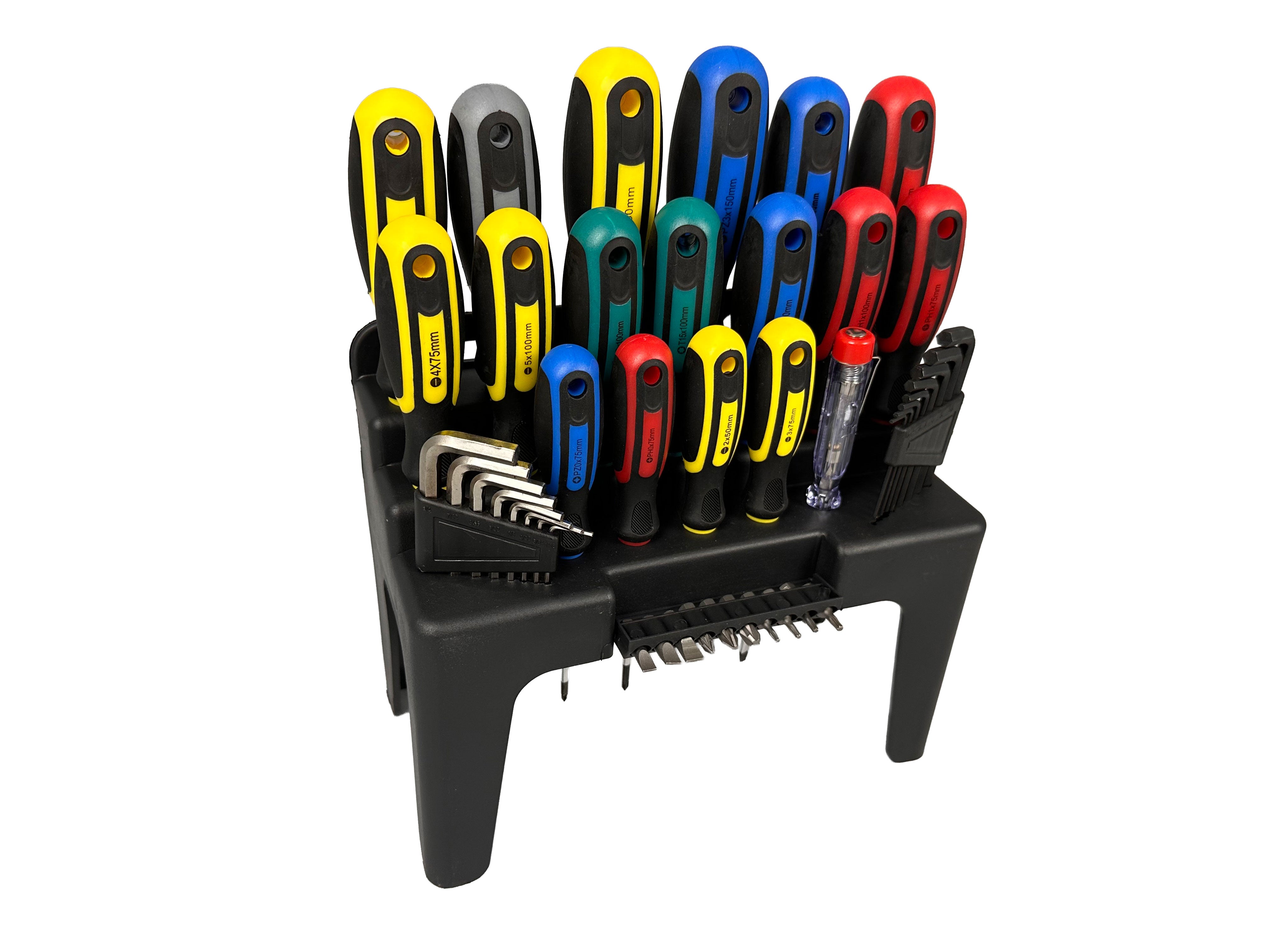 Комплект от 44 отвертки, торкс имбус звезда плоска GEBO TOOLS