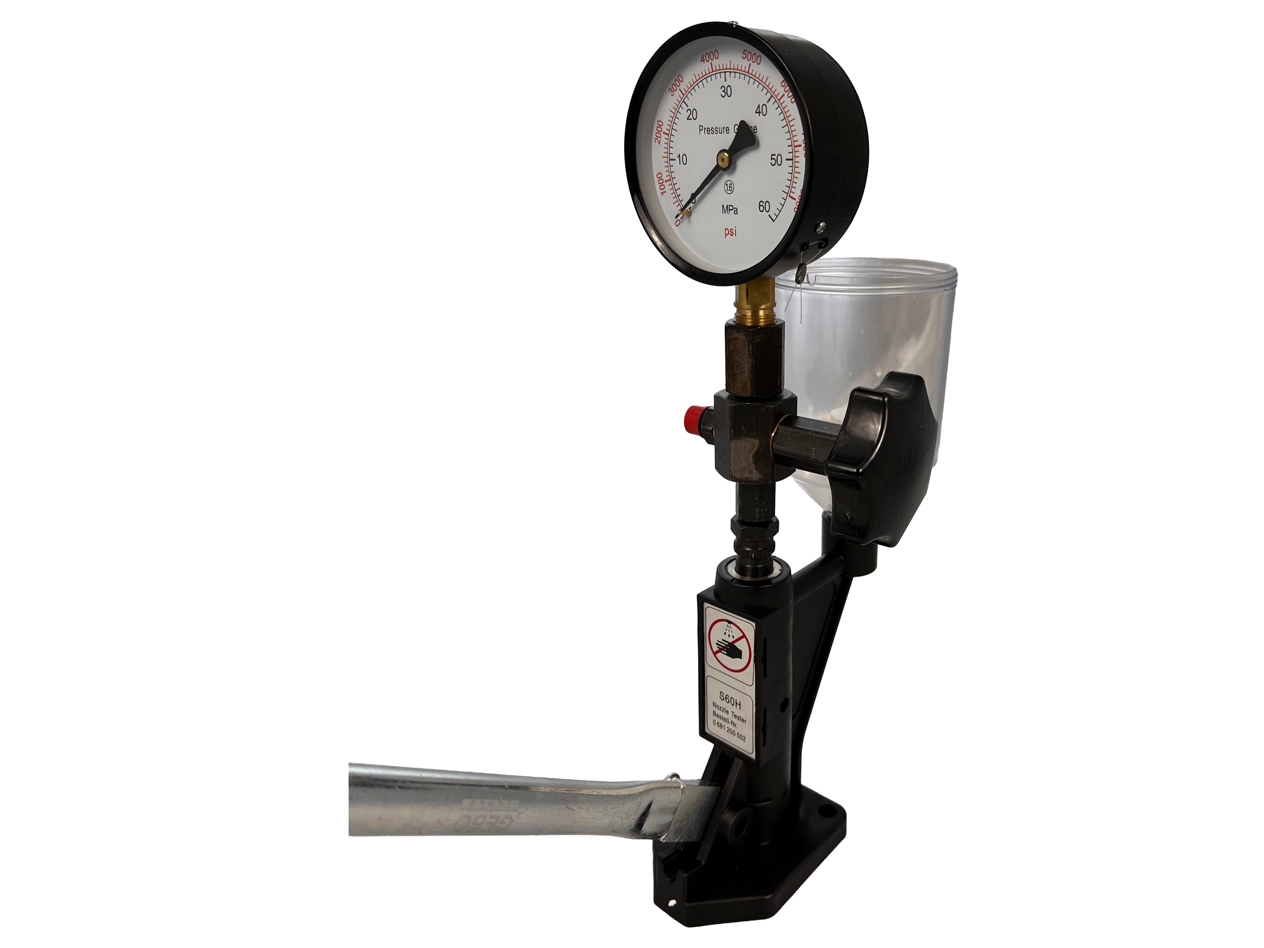 Тестер за налягане на дизелови дюзи 600 бара GEBO TOOLS