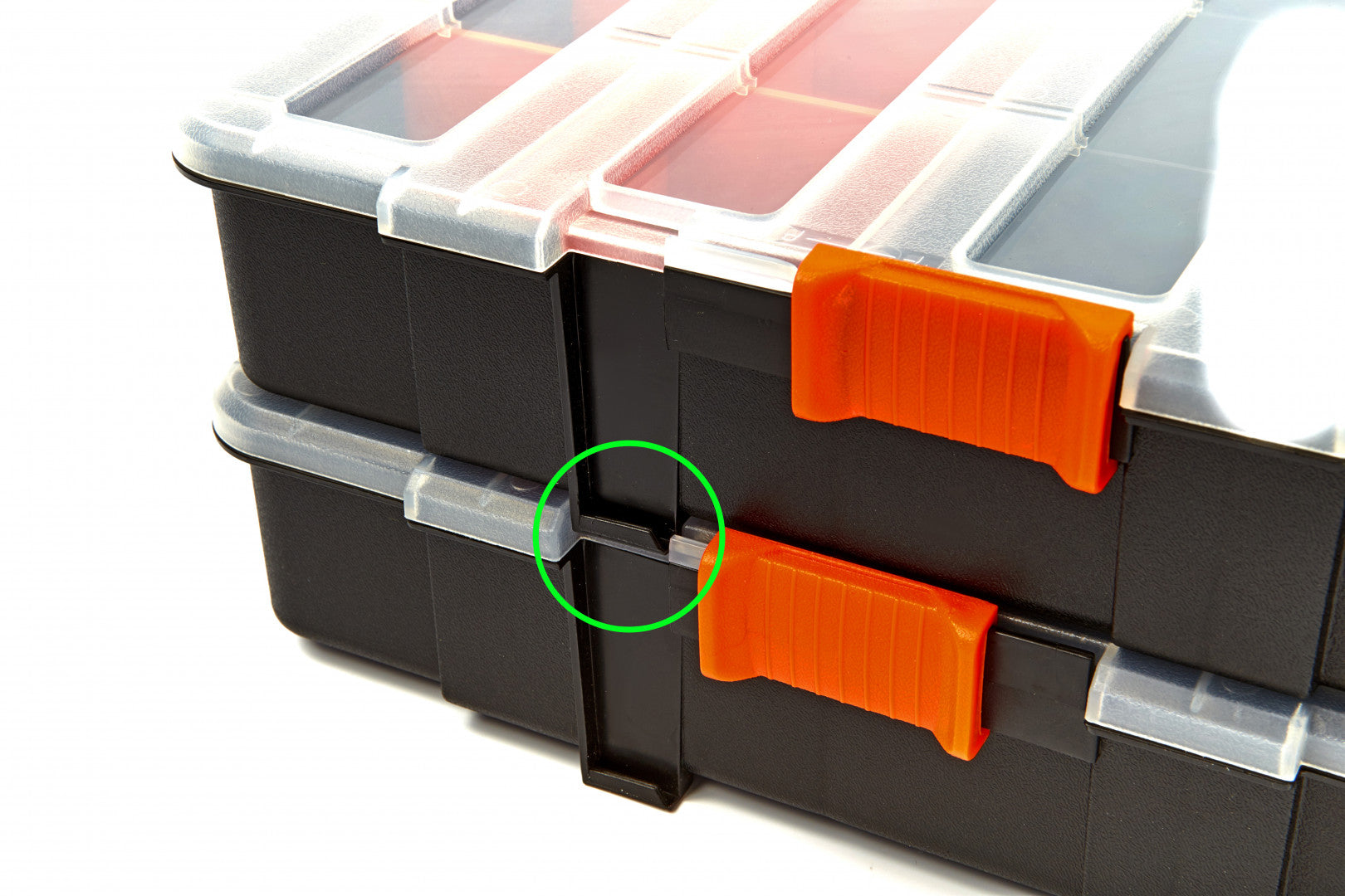 Пластмасова кутия органайзер 35.5х29х6.7 см 2 бр.
