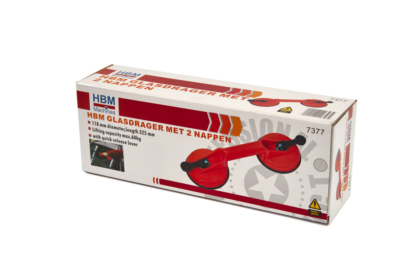 Двойна вендуза за стъкло