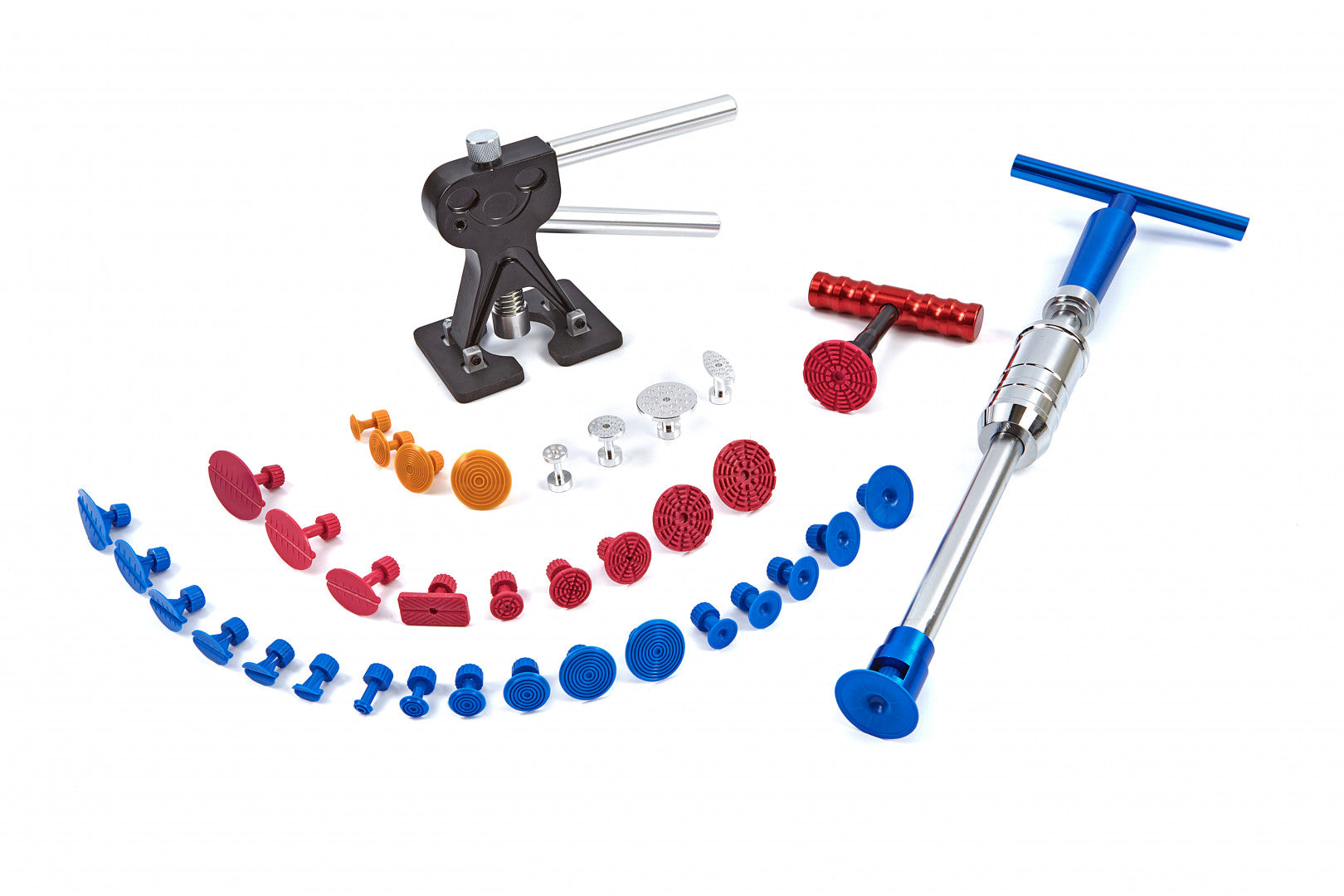 Комплект инструменти за изправяне на вдлъбнатини, 85 бр.