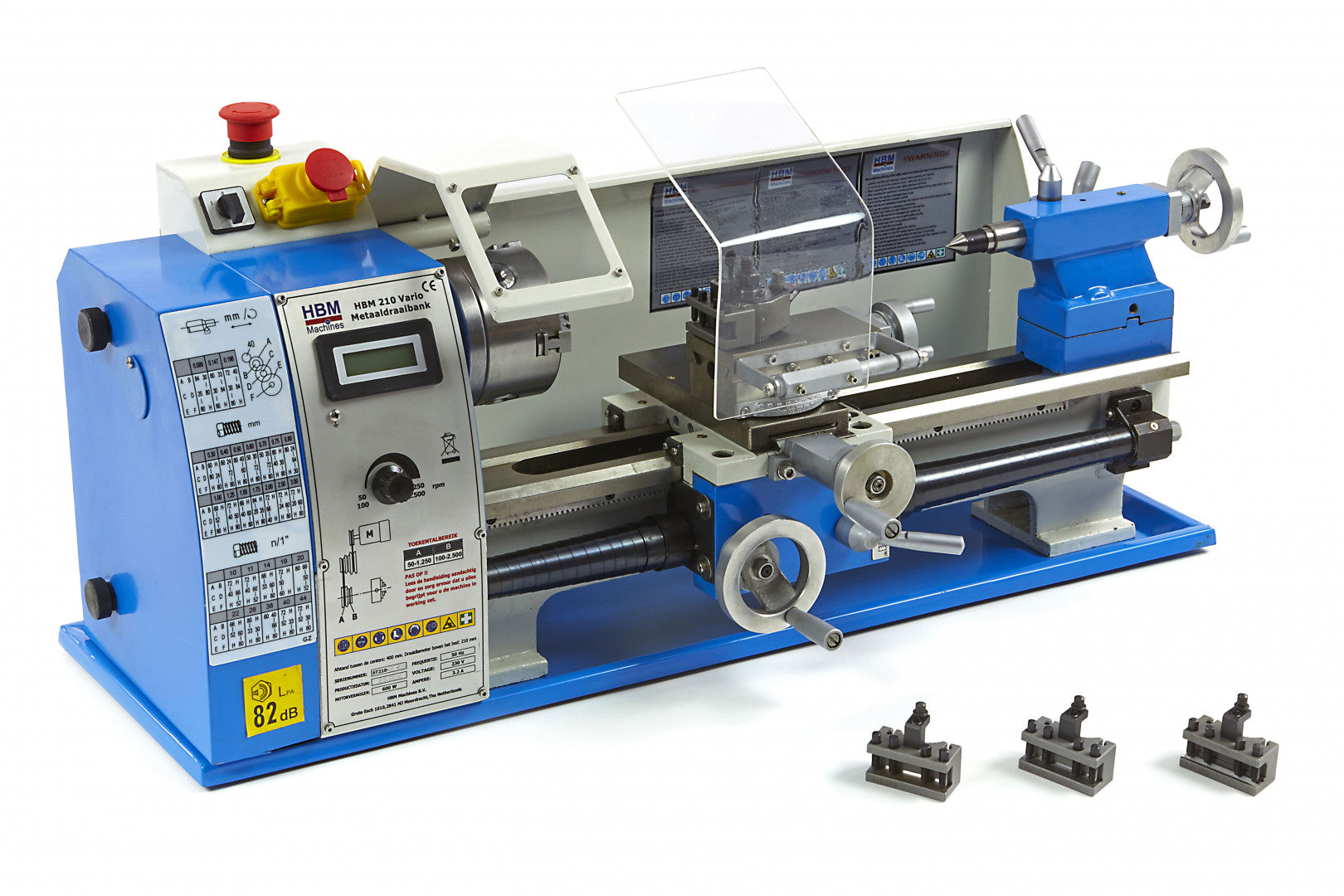 Метален струг с държач за бърза смяна VARIO 210 A0