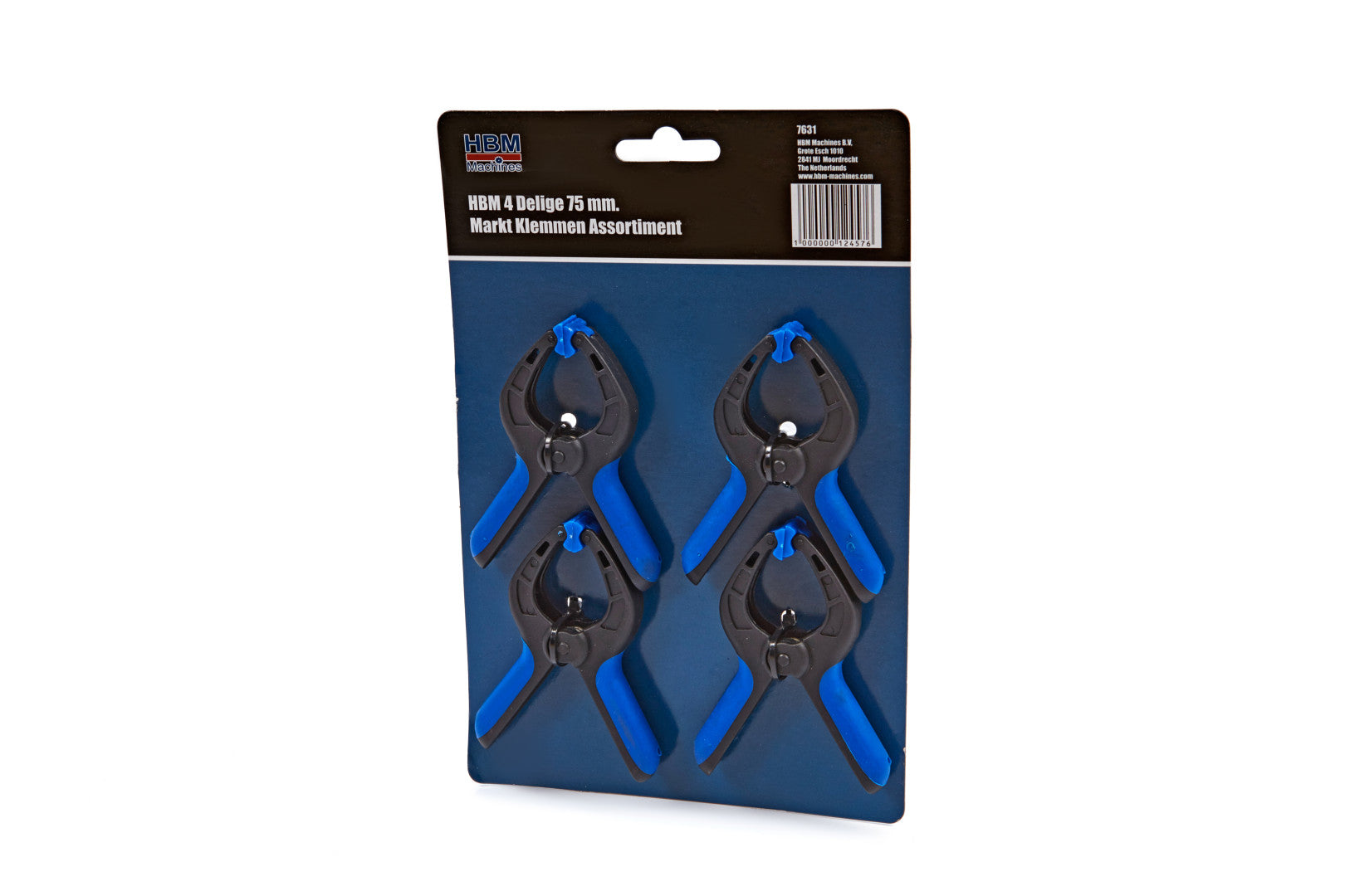 Пластмасова стяга тип щипка, 80 мм, 4 бр.