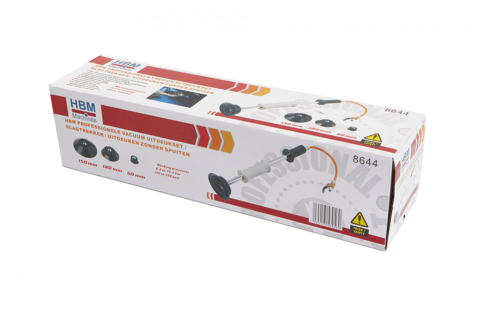 Пневматична вендуза за изправяне на панели