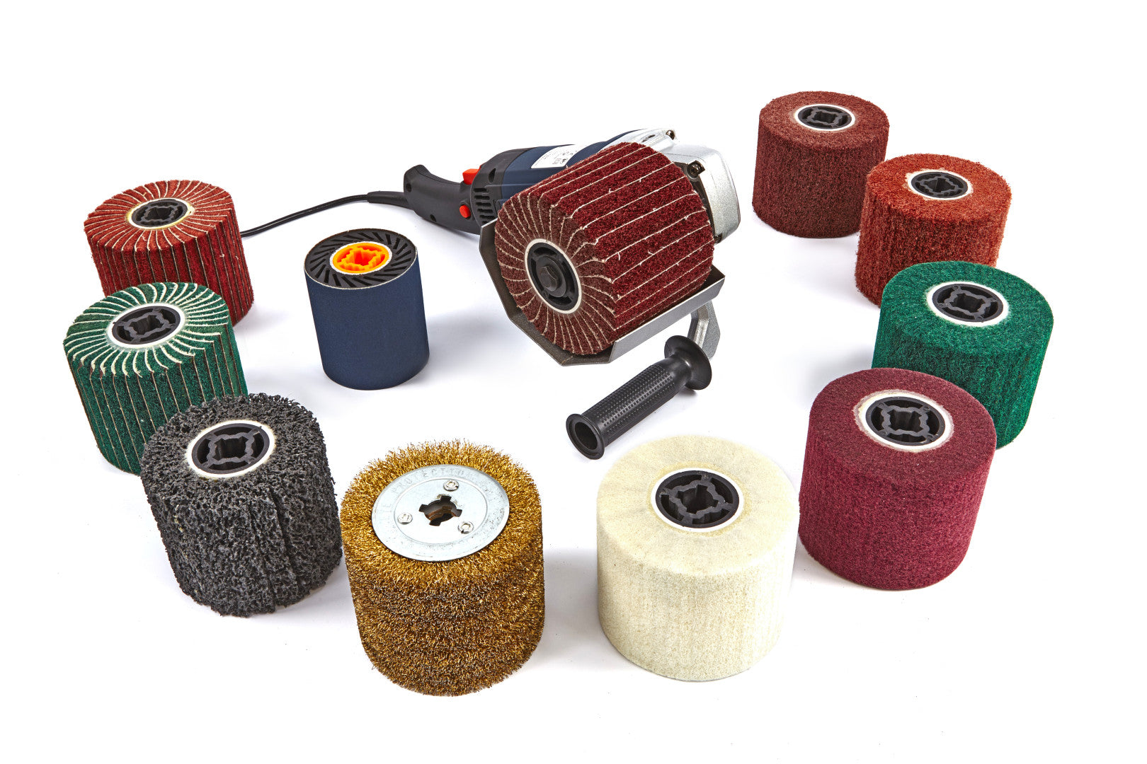 Диск за сатинираща машина, гранулация 180, модел 2