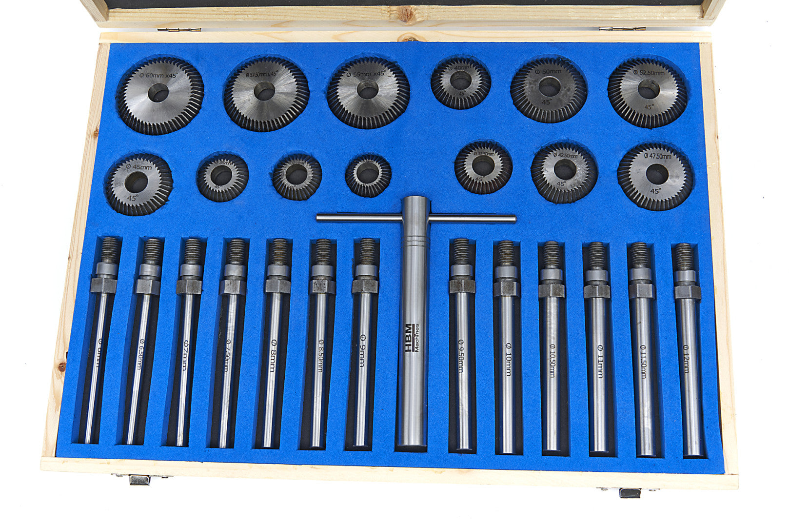 Комплект за фрезоване легла на клапани 13 бр.