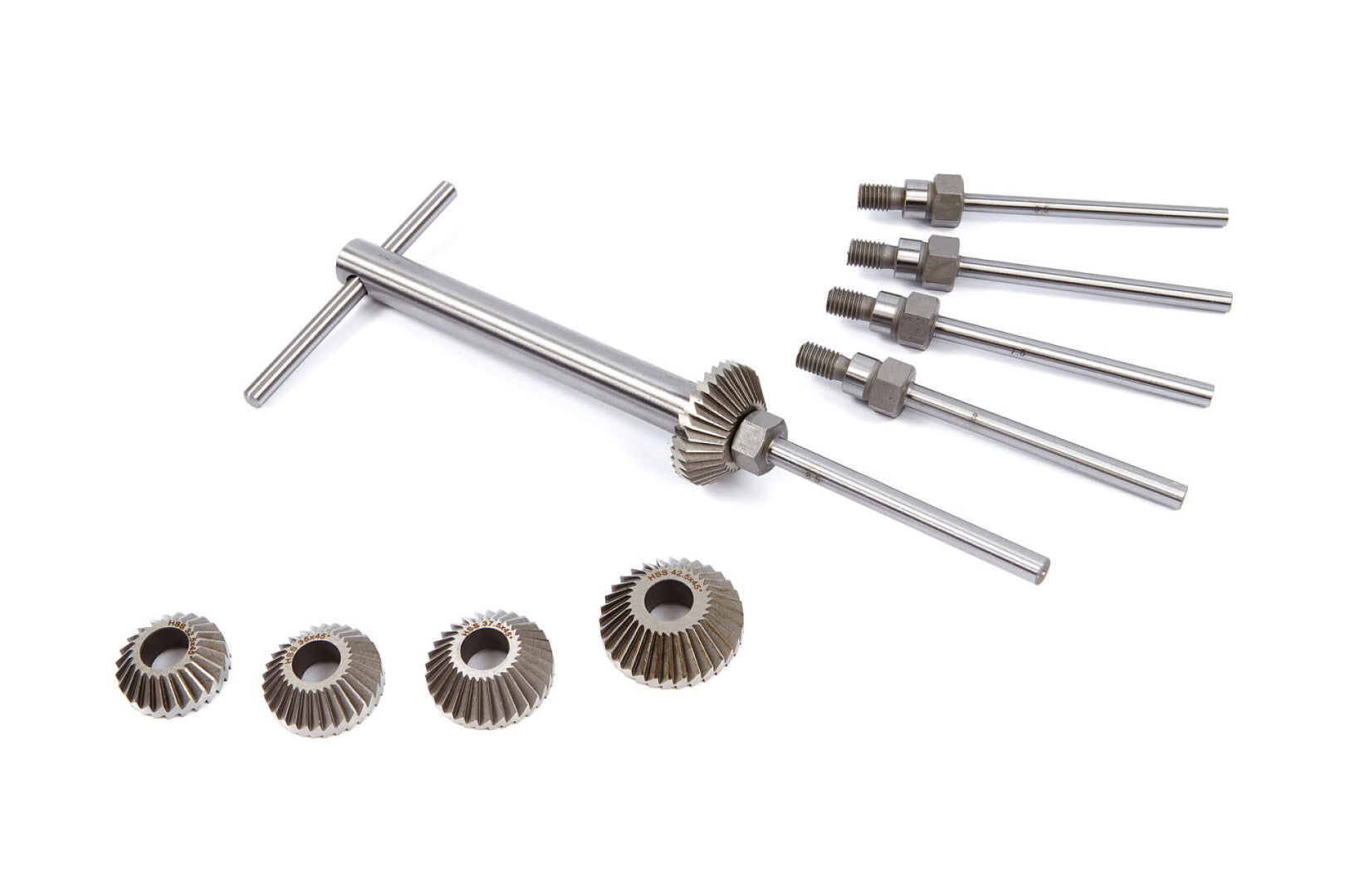 Комплект инструменти за фрезоване легла на клапани 5 бр.