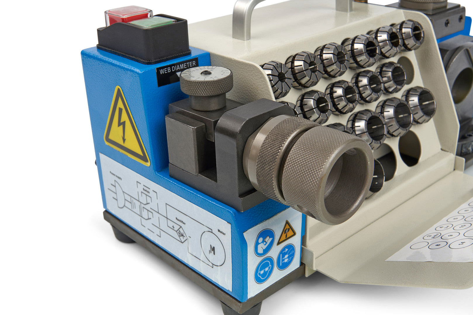 Професионална машина за заточване на свредла 20 мм