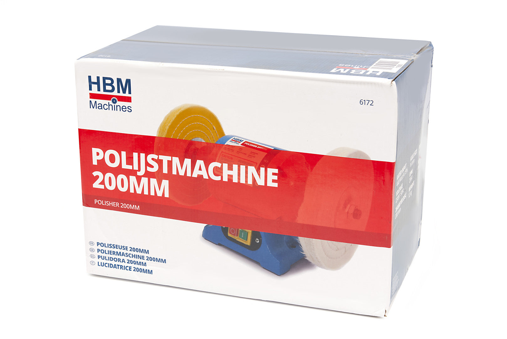 Полираща машина HOBBY 200 мм HBM