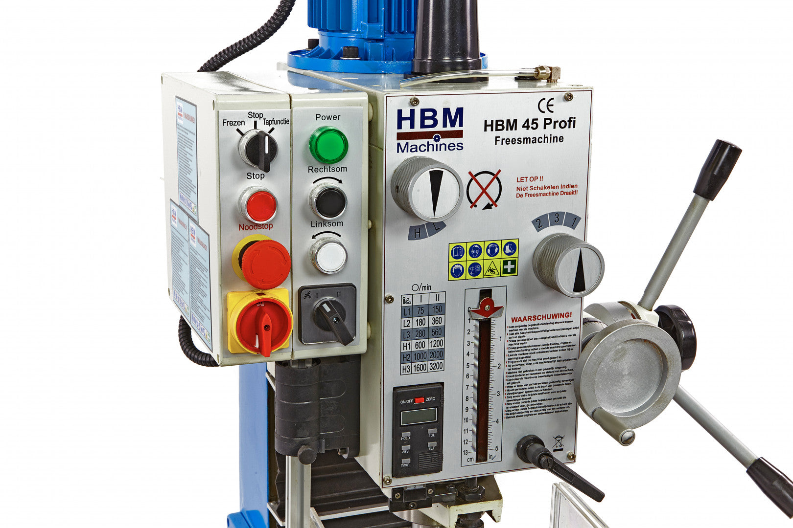 Професионална пробивно-фрезова машина 45 230V