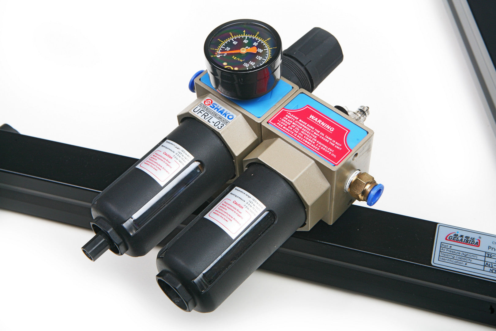 Пневматична машина за резби с тройно шарнирно рамо M3-M12