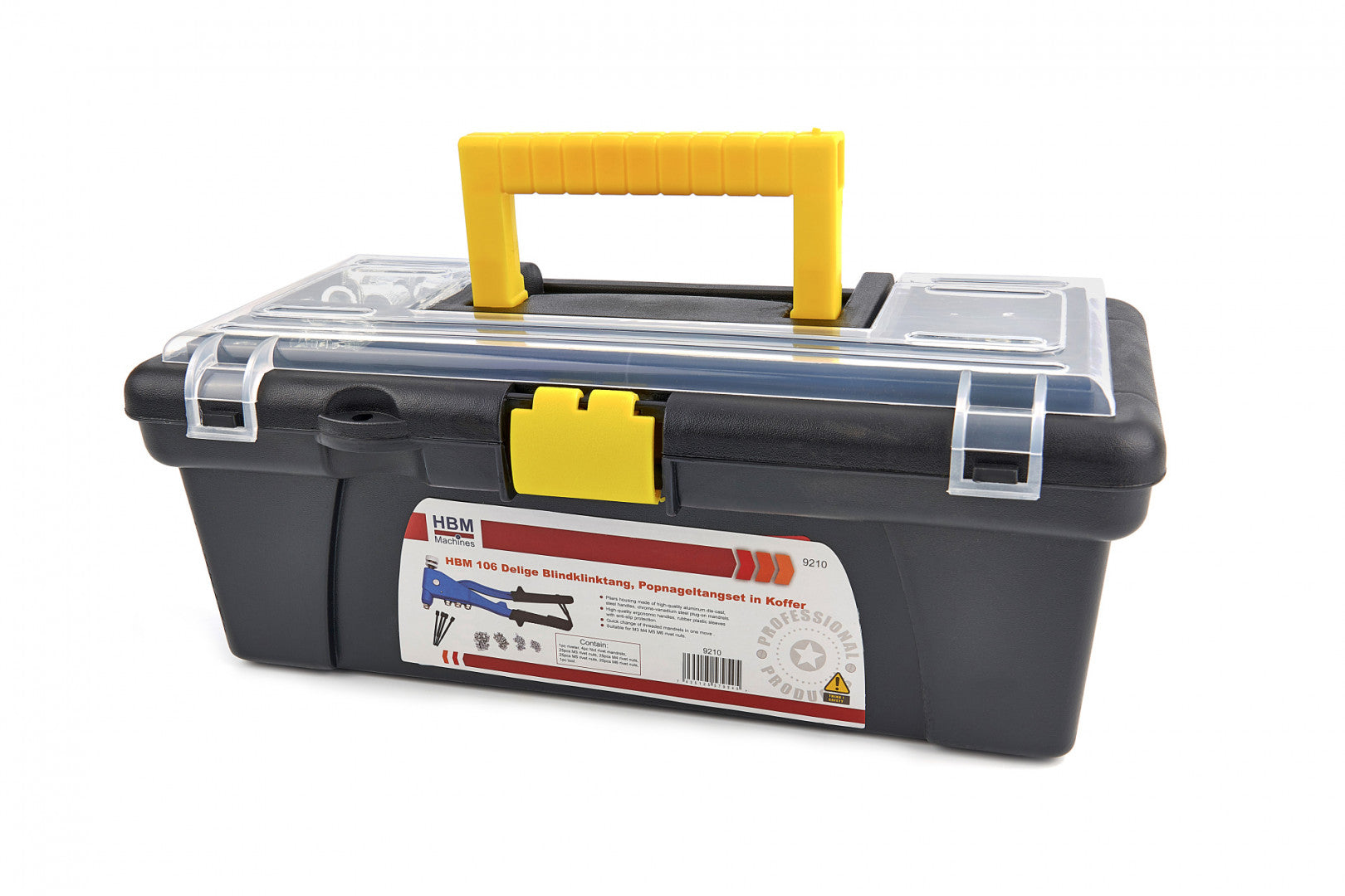 Нитачка за нит гайки HBM М3-М6 106 части