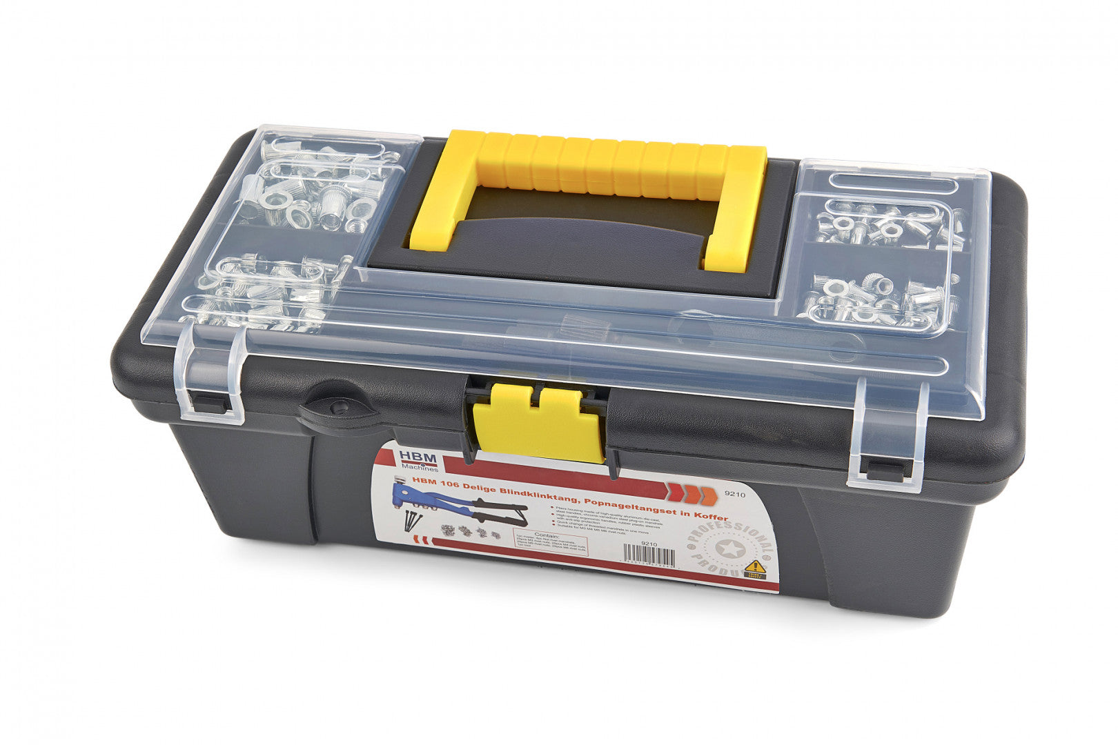 Нитачка за нит гайки HBM М3-М6 106 части