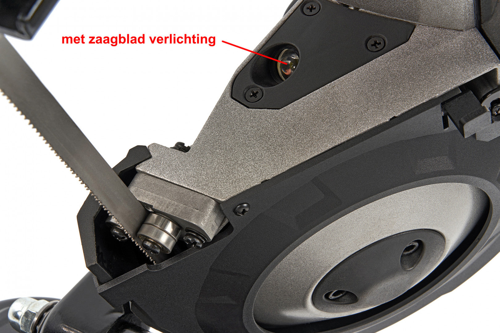 Метален мобилен трион с лента, 1100W