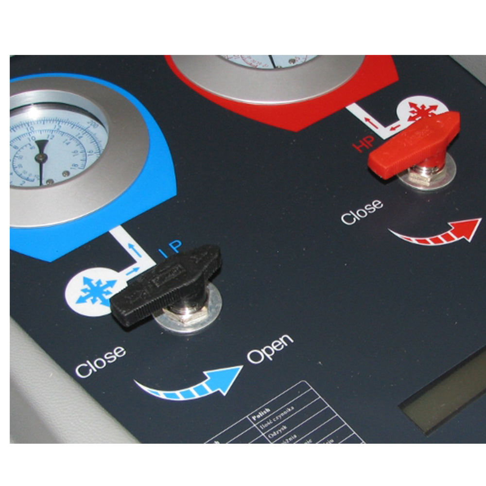 Машина за авто климатици - полуавтоматична