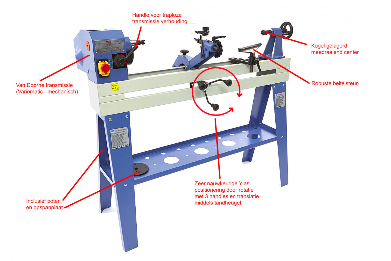 Струг за дърво с копиращо устройство НВМ 1100 750W 230V