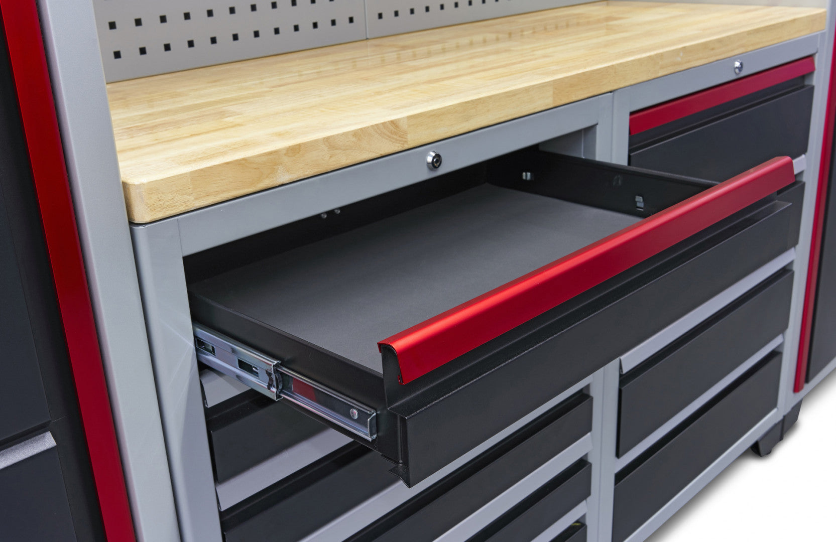 Професионален модулен шкаф за инструменти 16 бр. 405 х 51 х 204 см