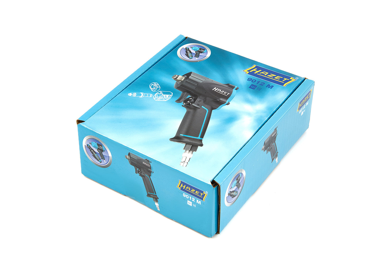 Пневматичен пистолет, екстра къс 1/2 Hazet 9012 м