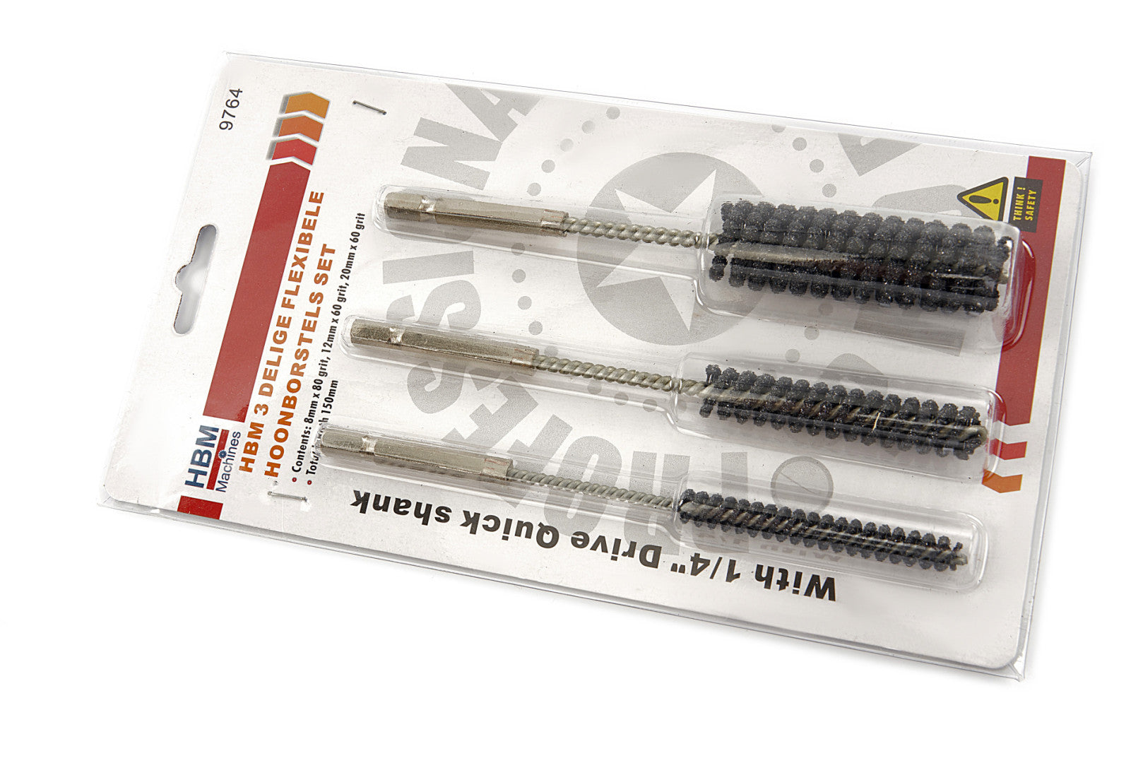 Гъвкав комплект четки за бормашина 3 броя