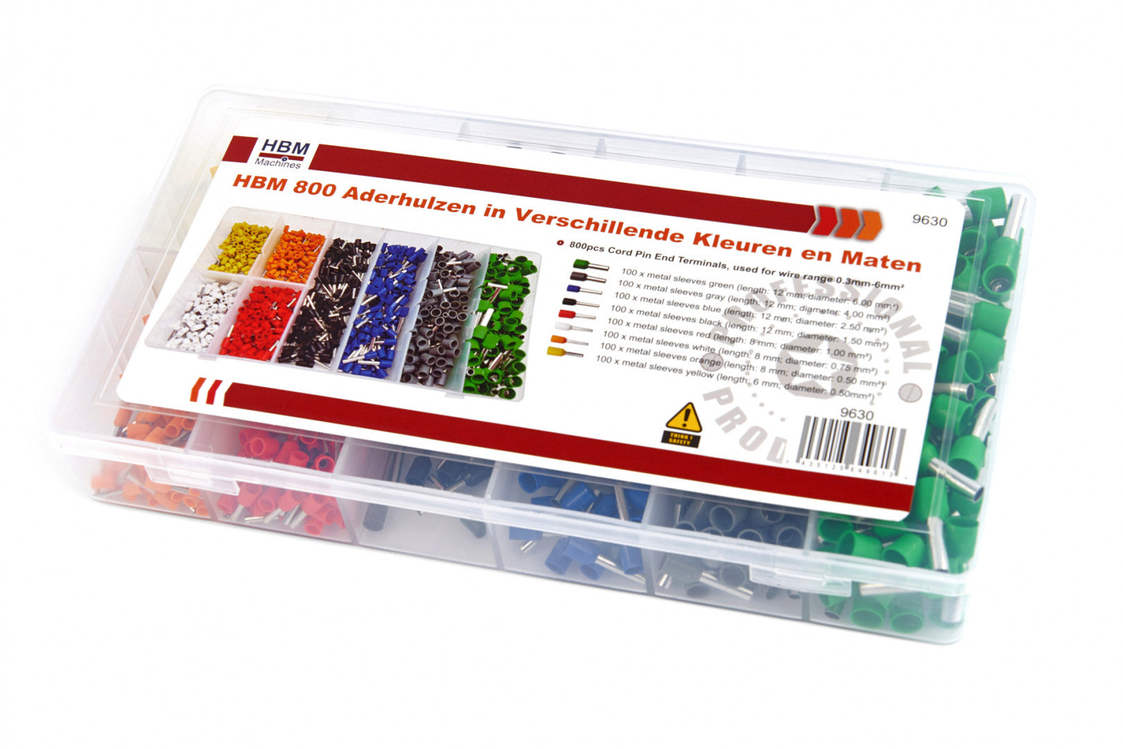 Комплект кабелни обувки 800 бр. HBM