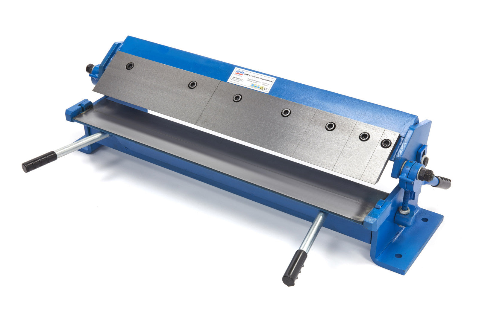 Ръчен абкант със сегментирана плоча за огъване на ламарина 1х610 мм HBM