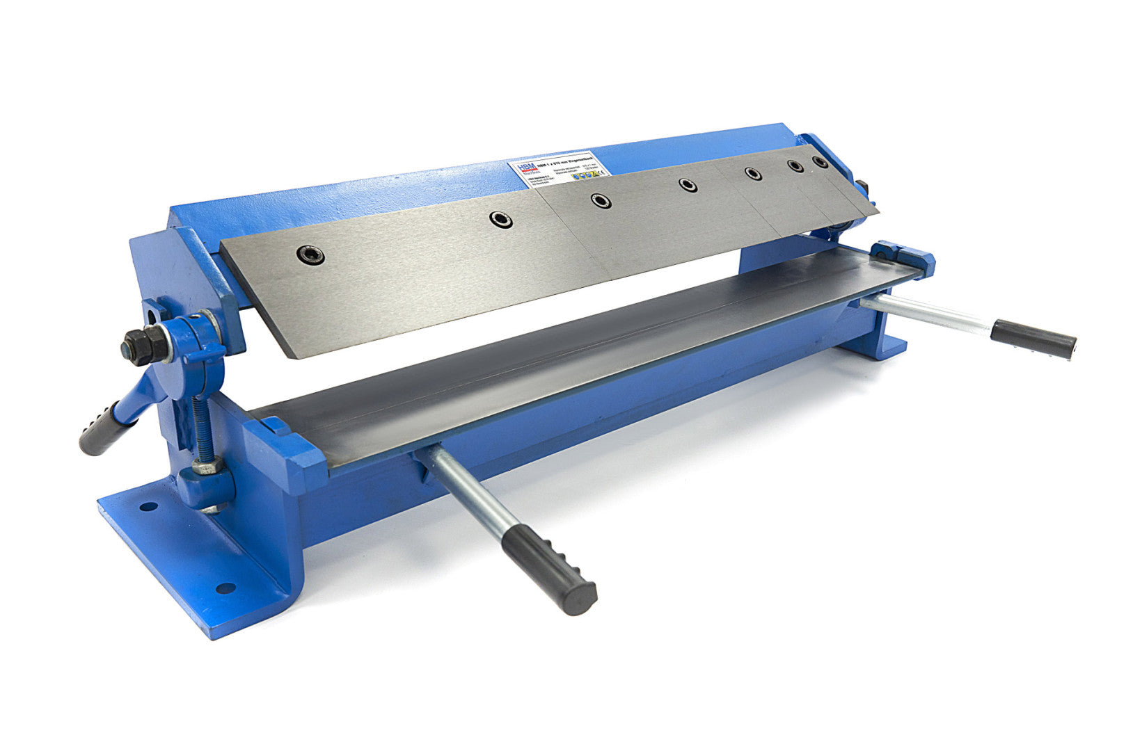 Ръчен абкант със сегментирана плоча за огъване на ламарина 1х610 мм HBM