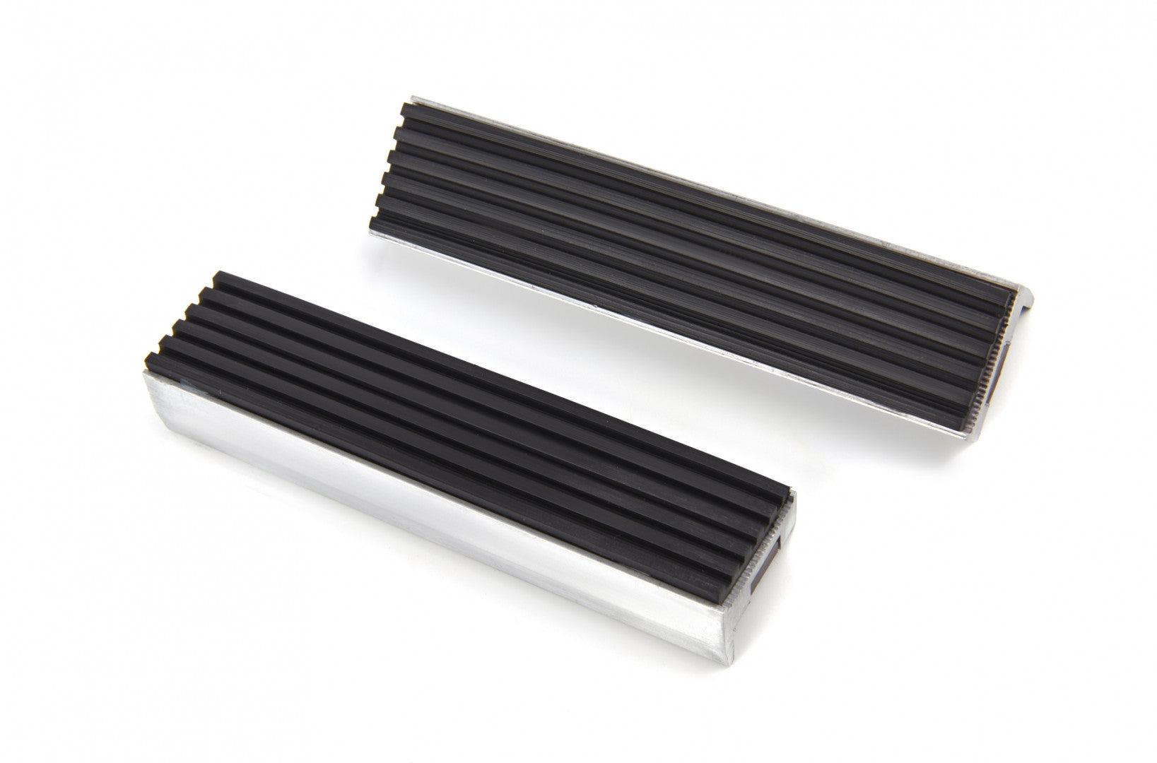 Комплект алуминиеви челюсти за менгеме, с гумена защита 150 мм