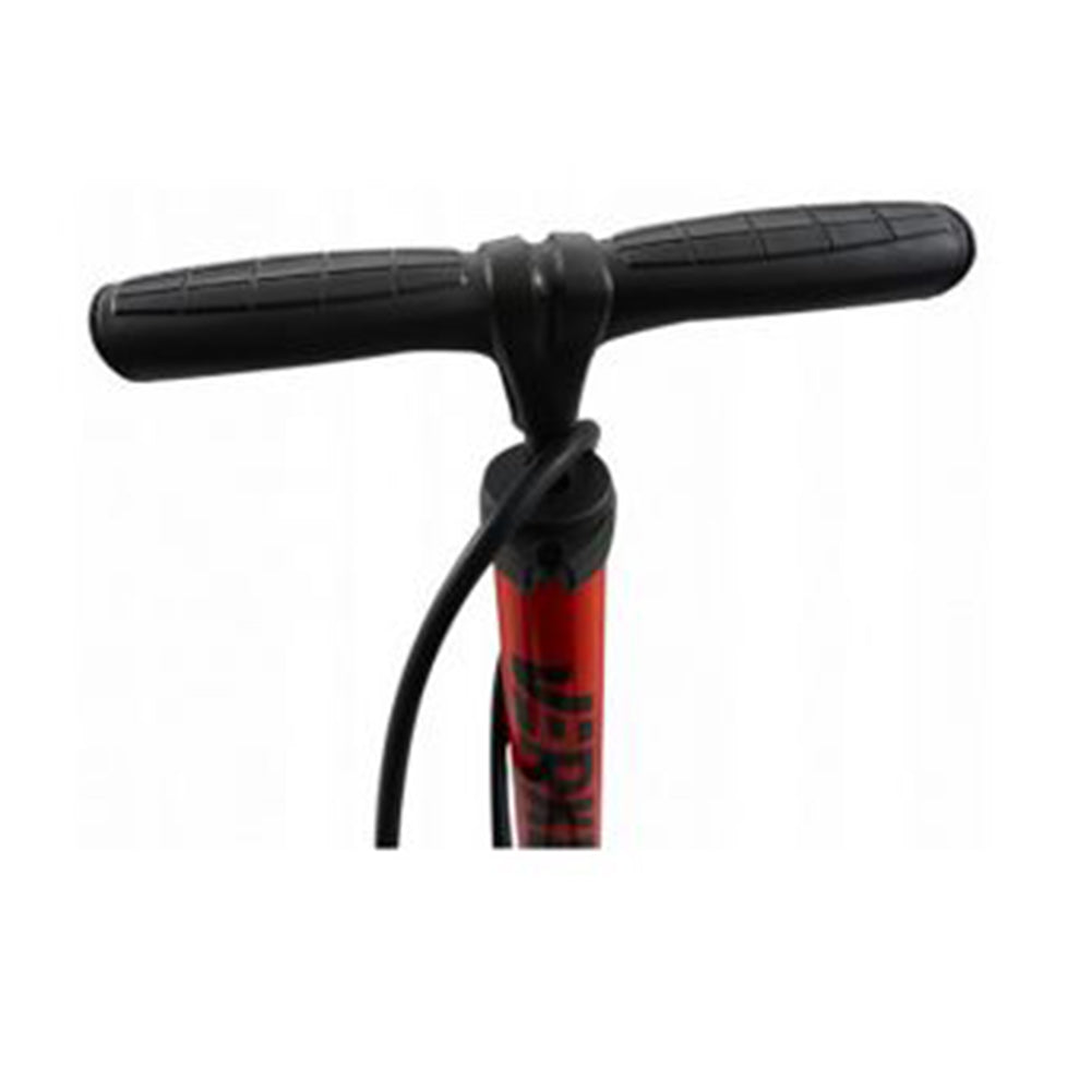 Ръчна въздушна помпа за напомпване на гуми, с манометър