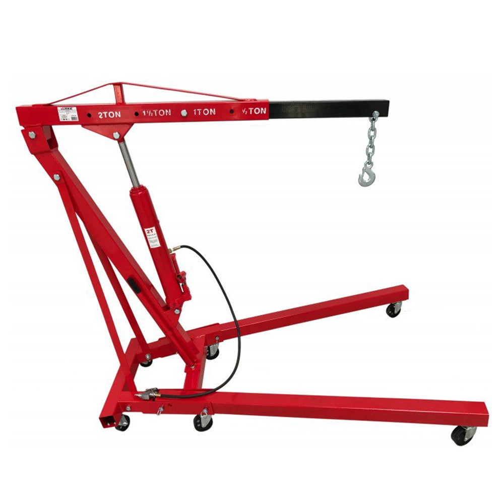 Хидро - пневматичен кран тип "жираф" за двигател, 2 т