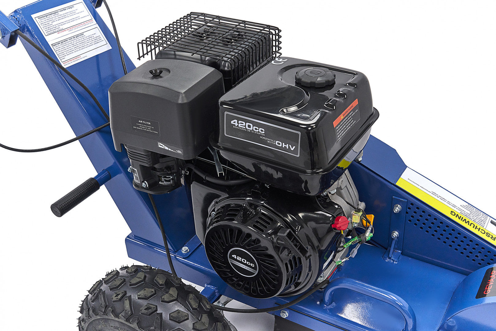 Бензинова машина за дробене 15CP 420CC