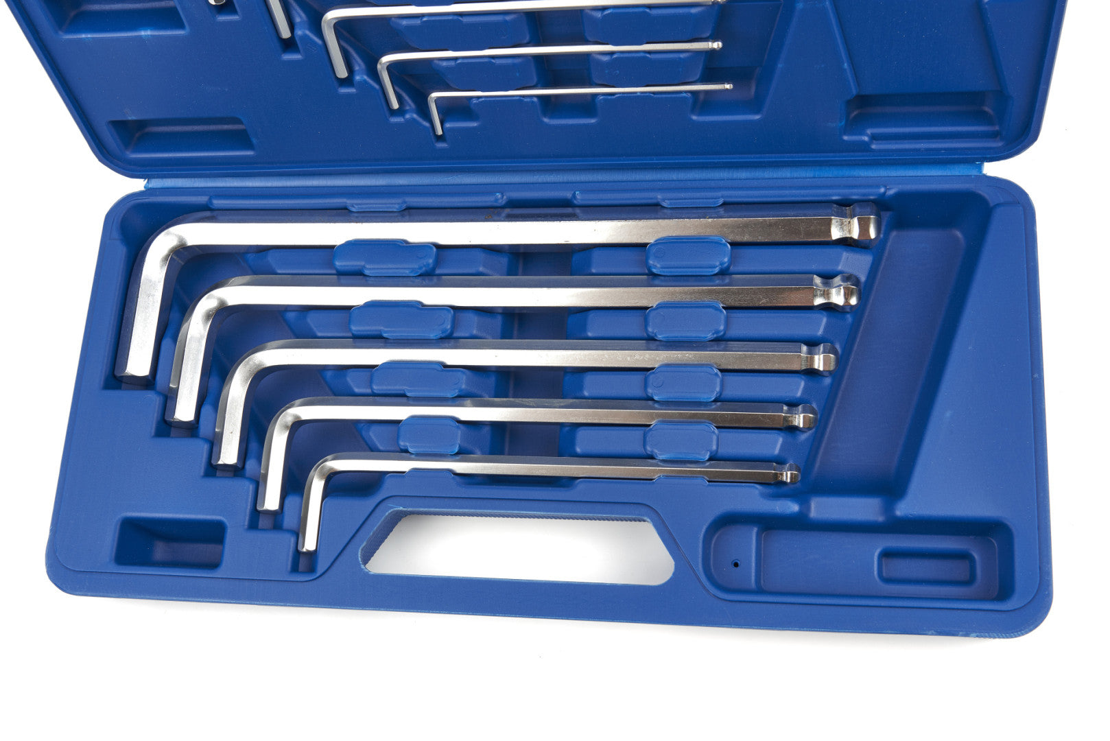 Комлпект имбуси, шестостен L с топче 3-17 мм HBM