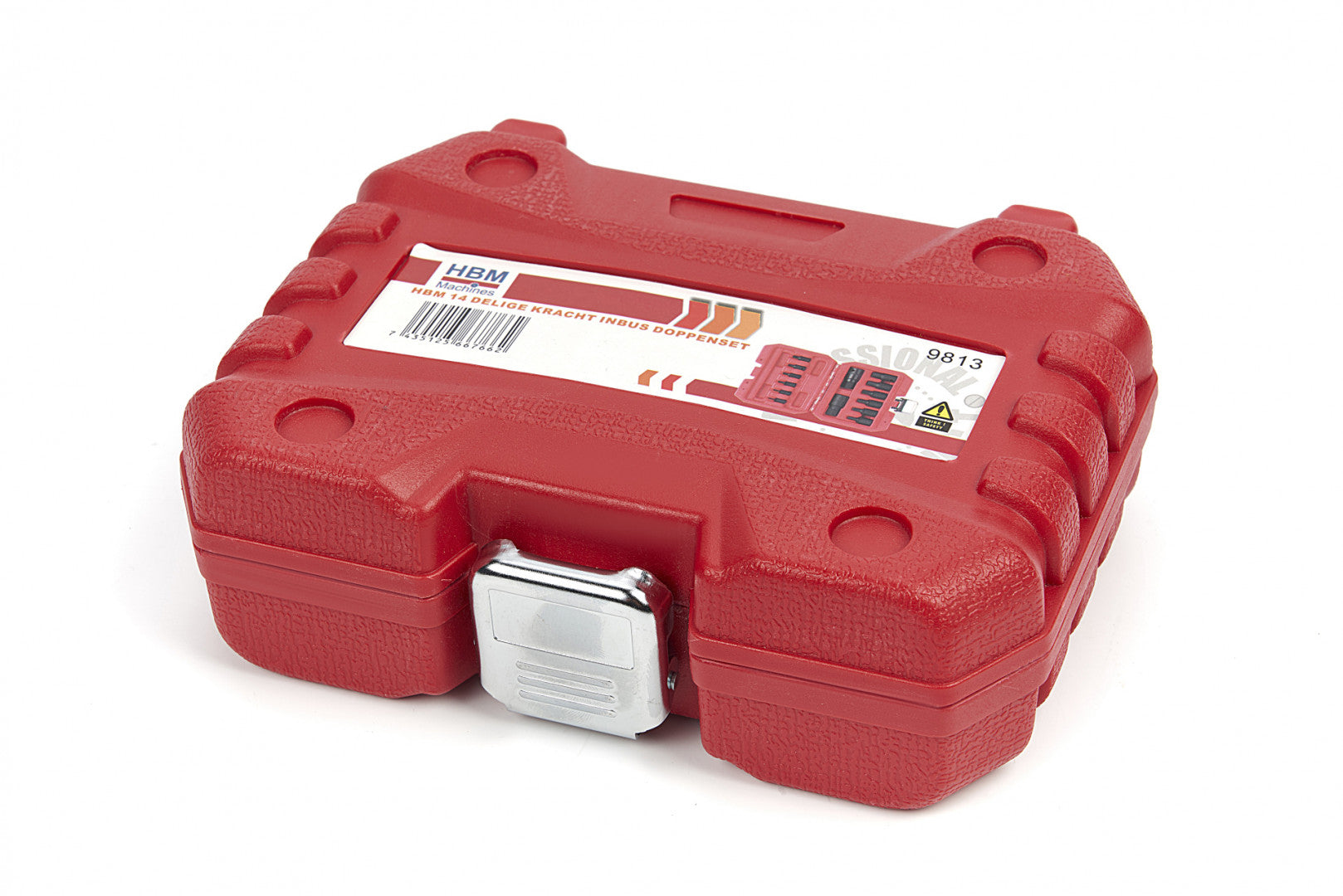 Комплект бит имбус вложки, 2.5- 19 мм 1/4-1/2 14 части HBM MACHINES Холандия